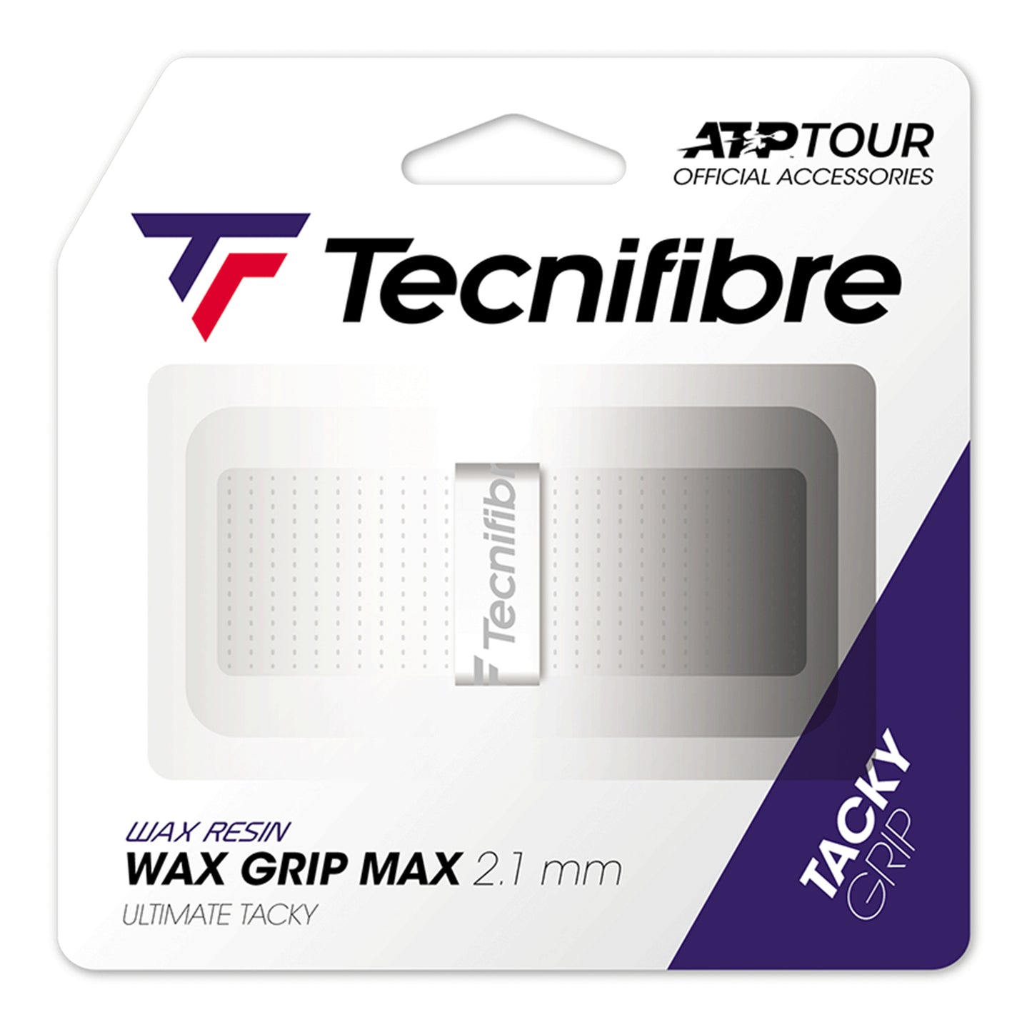 Tecnifibre Wax Max Grip Opakowanie 1 Szt.-Biały Tecnifibre Wax Max Grip Opakowanie 1 Szt.-Biały