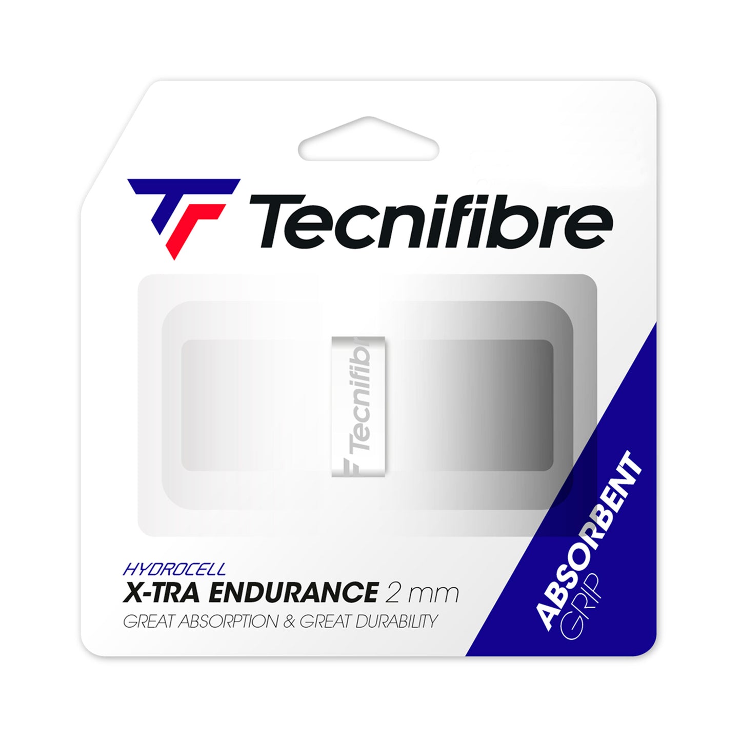 Tecnifibre X-TRA Endurance Opakowanie 1 Szt.-Biały Tecnifibre X-TRA Endurance Opakowanie 1 Szt.-Biały