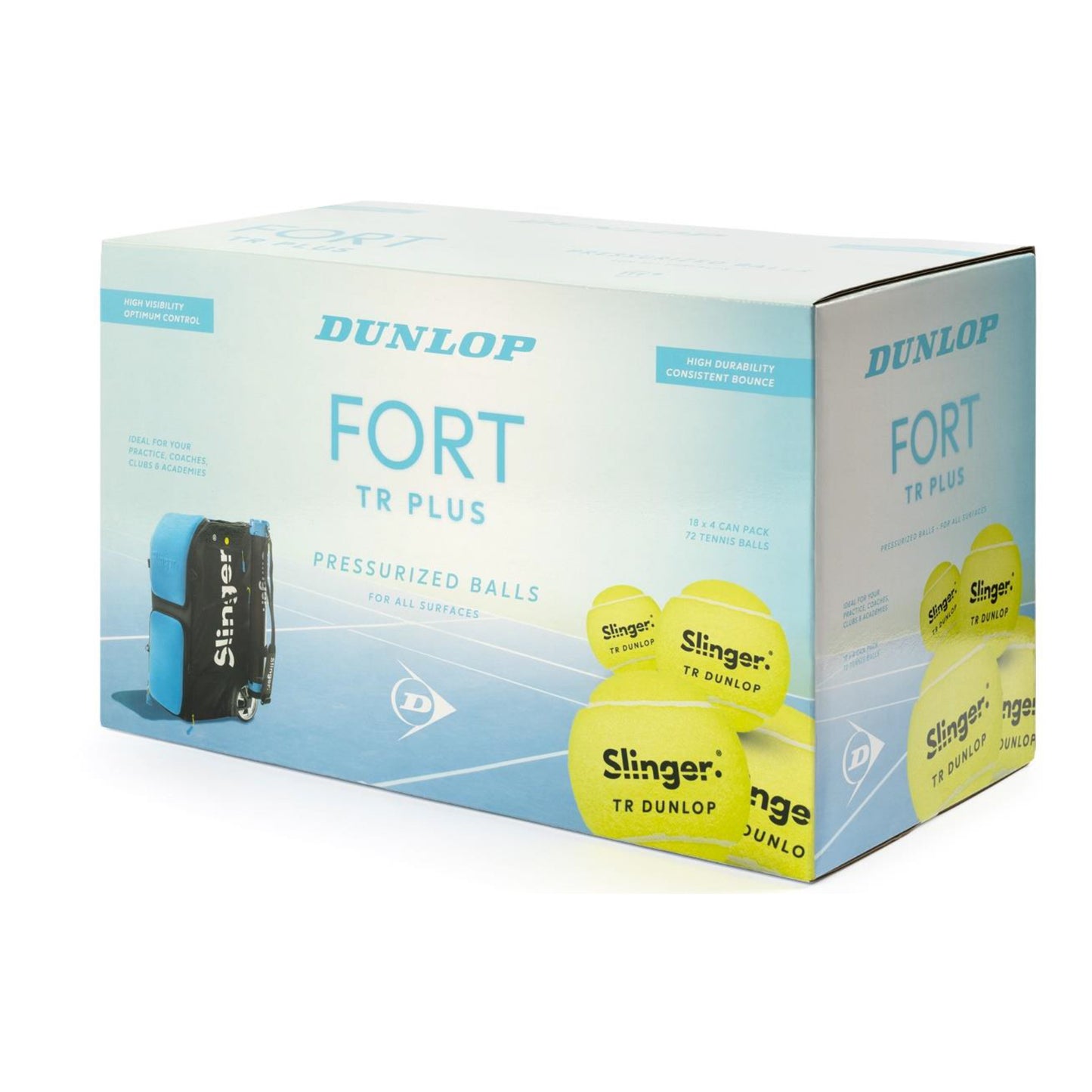 Dunlop Fort TR Plus Slinger Opakowanie 72 Szt. Dunlop Fort TR Plus Slinger Opakowanie 72 Szt.