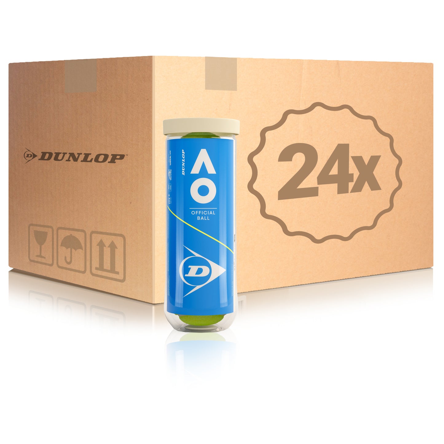 Dunlop 24x puszka 3 szt. Australian Open Dunlop 24x puszka 3 szt. Australian Open