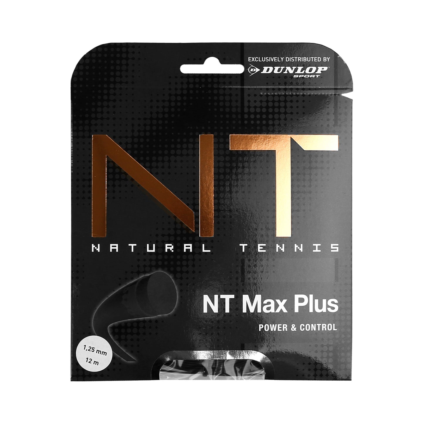 Dunlop NT Max Plus Zestaw Naciągów 12m-Czarny Dunlop NT Max Plus Zestaw Naciągów 12m-Czarny