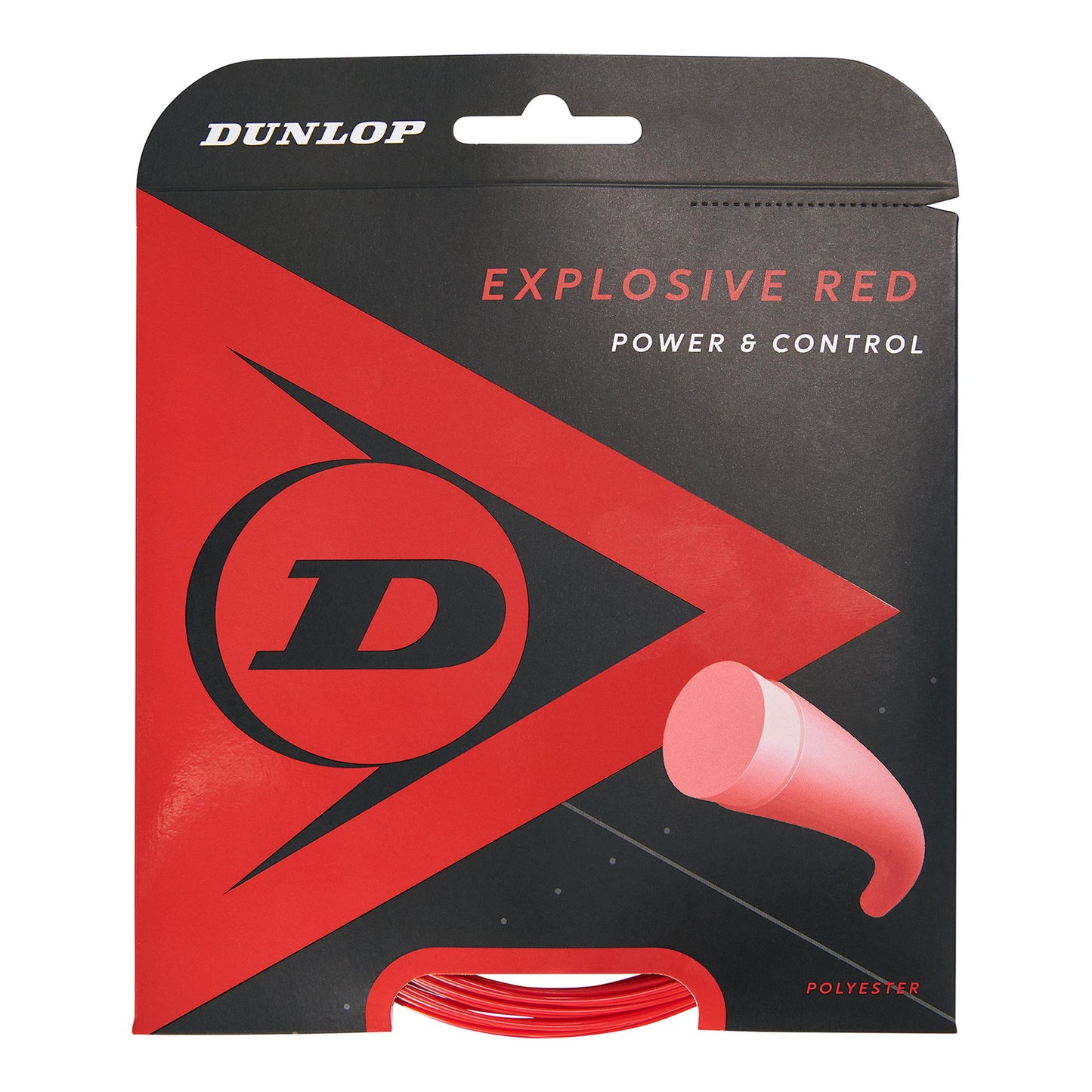 Dunlop Explosive Zestaw naciągów 12m - czerwony Dunlop Explosive Zestaw naciągów 12m - czerwony