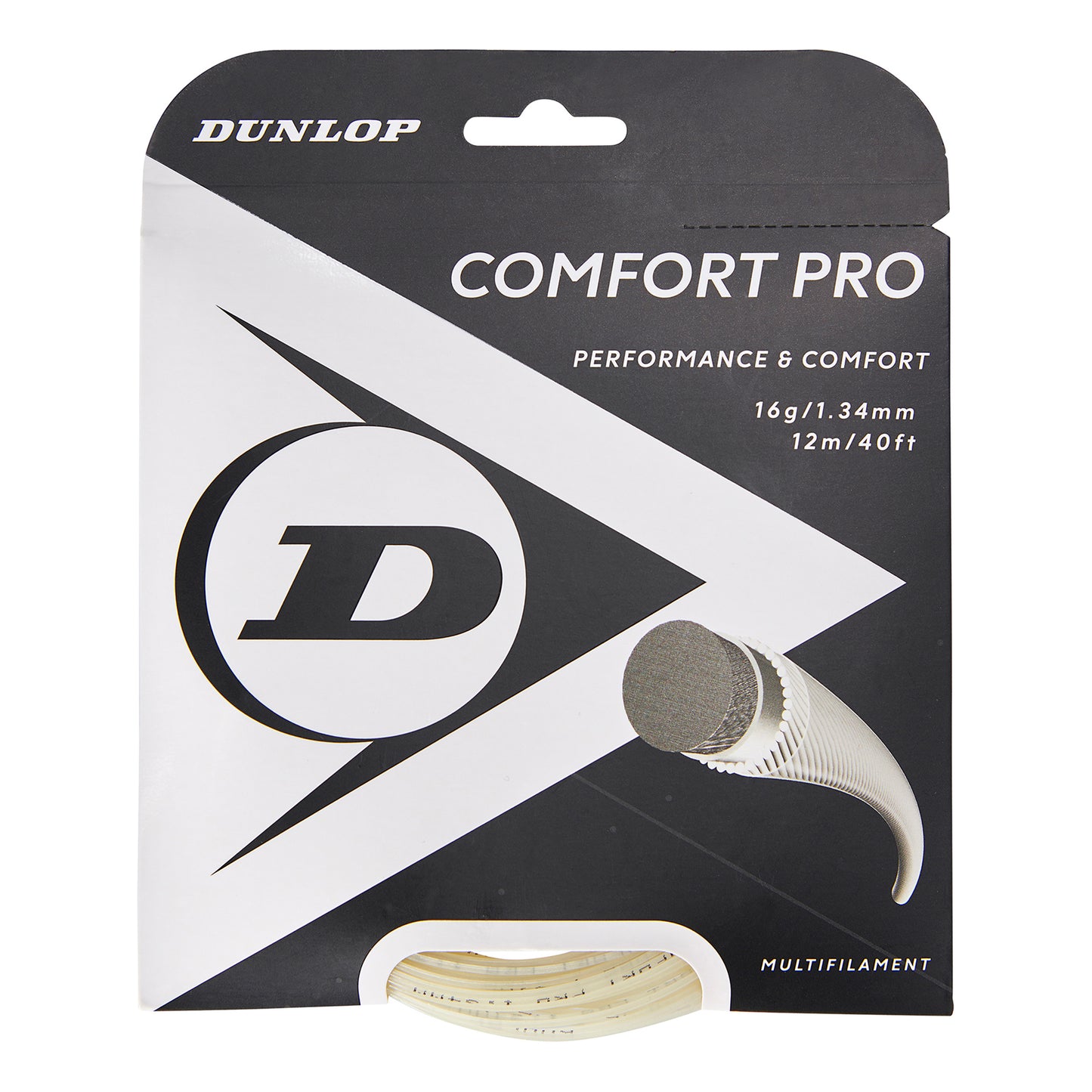 Dunlop Comfort Pro Zestaw naciągów 12m - nude Dunlop Comfort Pro Zestaw naciągów 12m - nude