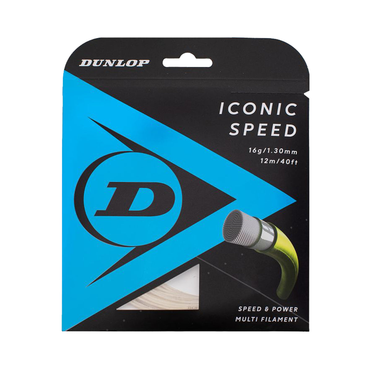 Dunlop Iconic Speed Zestaw Naciągów 12m-Nude Dunlop Iconic Speed Zestaw Naciągów 12m-Nude