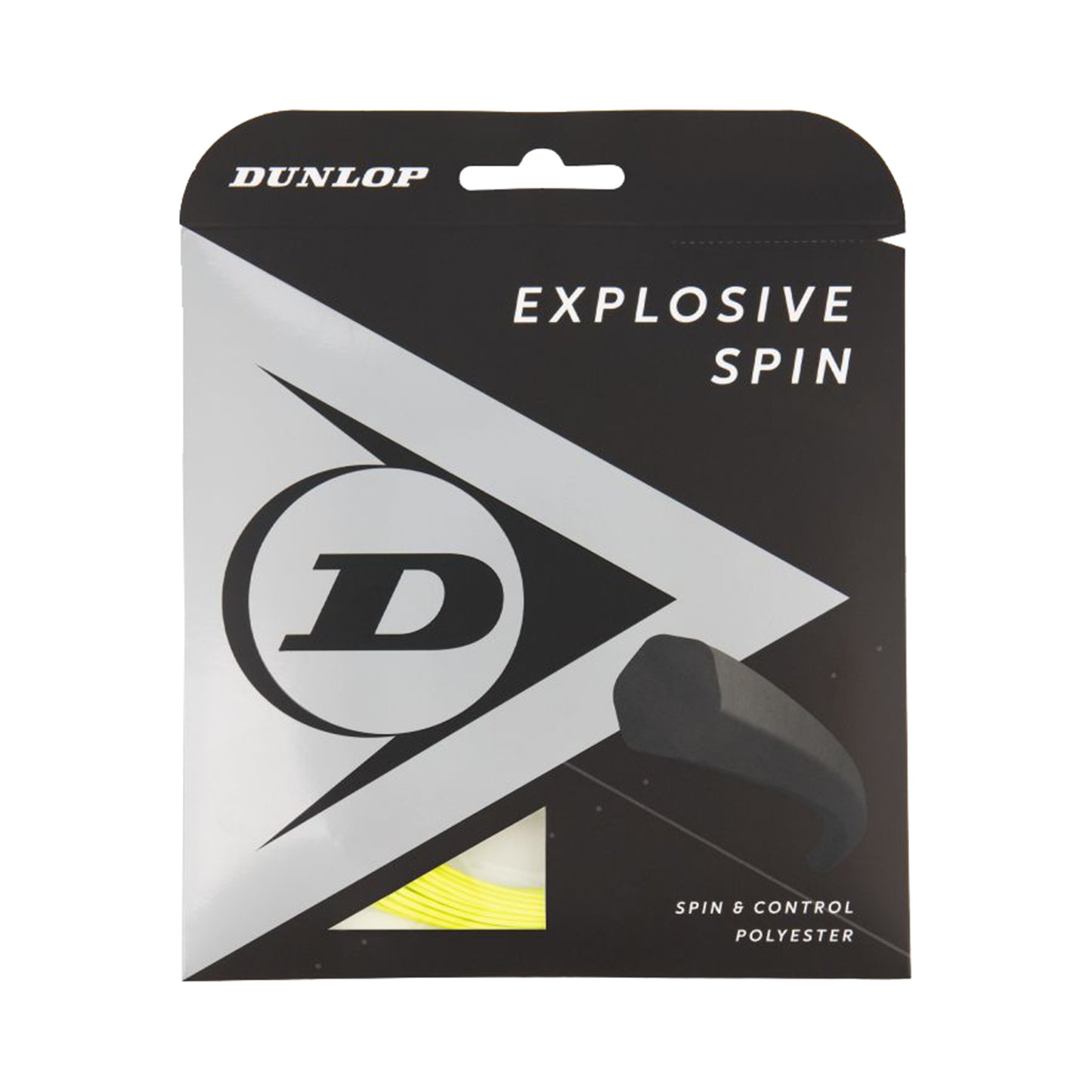 Dunlop Explosive Spin Zestaw Naciągów 12m-Żółty Dunlop Explosive Spin Zestaw Naciągów 12m-Żółty