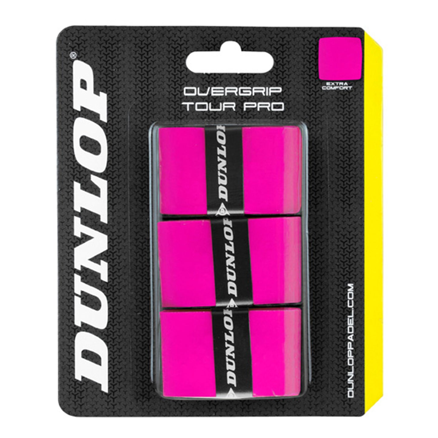 Dunlop Tour Pro Opakowanie 3 szt.-różowy Dunlop Tour Pro Opakowanie 3 szt.-różowy