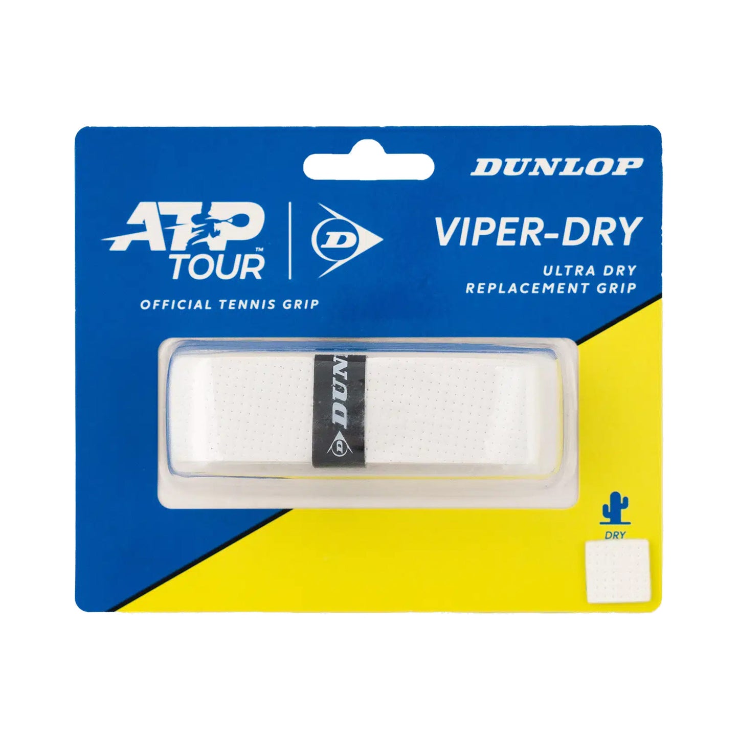 Dunlop ATP Viperdry Replacement Grip Opakowanie 1 szt. - biały Dunlop ATP Viperdry Replacement Grip Opakowanie 1 szt. - biały
