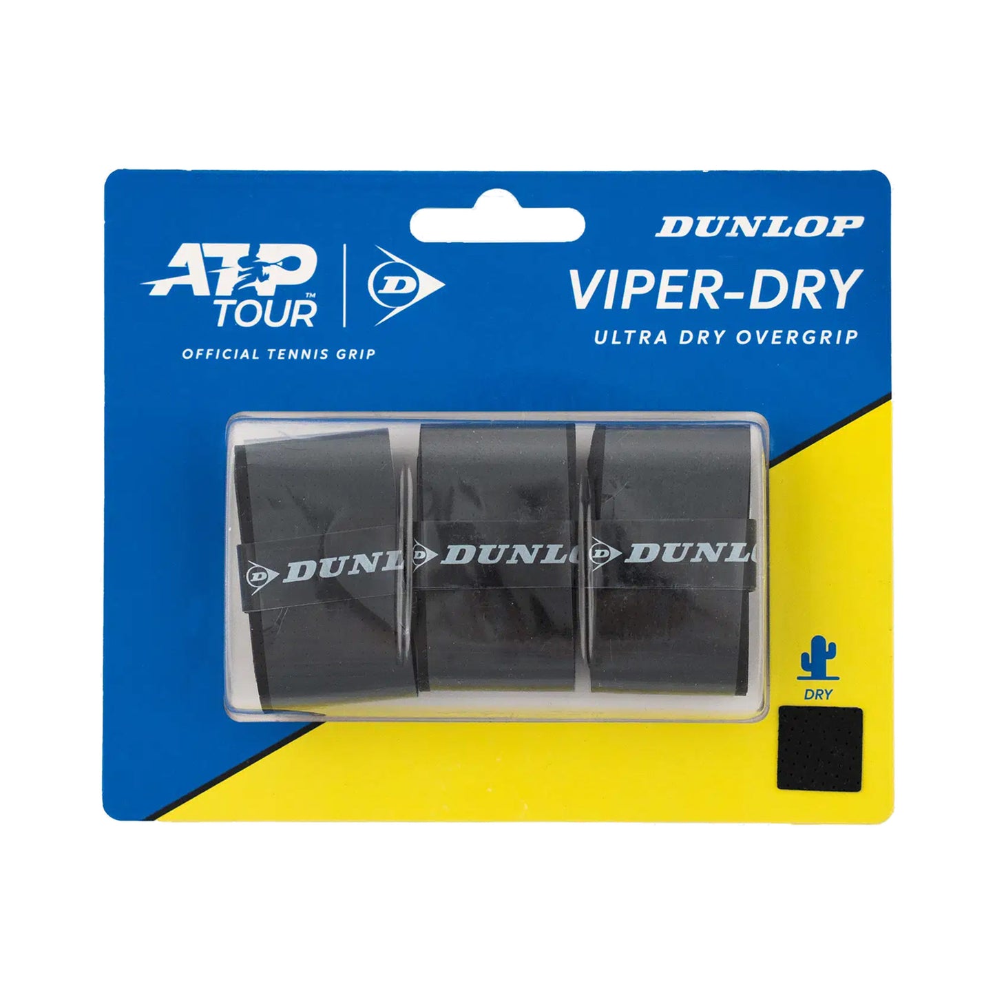 Dunlop ATP Viperdry Opakowanie 3 szt. - czarny Dunlop ATP Viperdry Opakowanie 3 szt. - czarny
