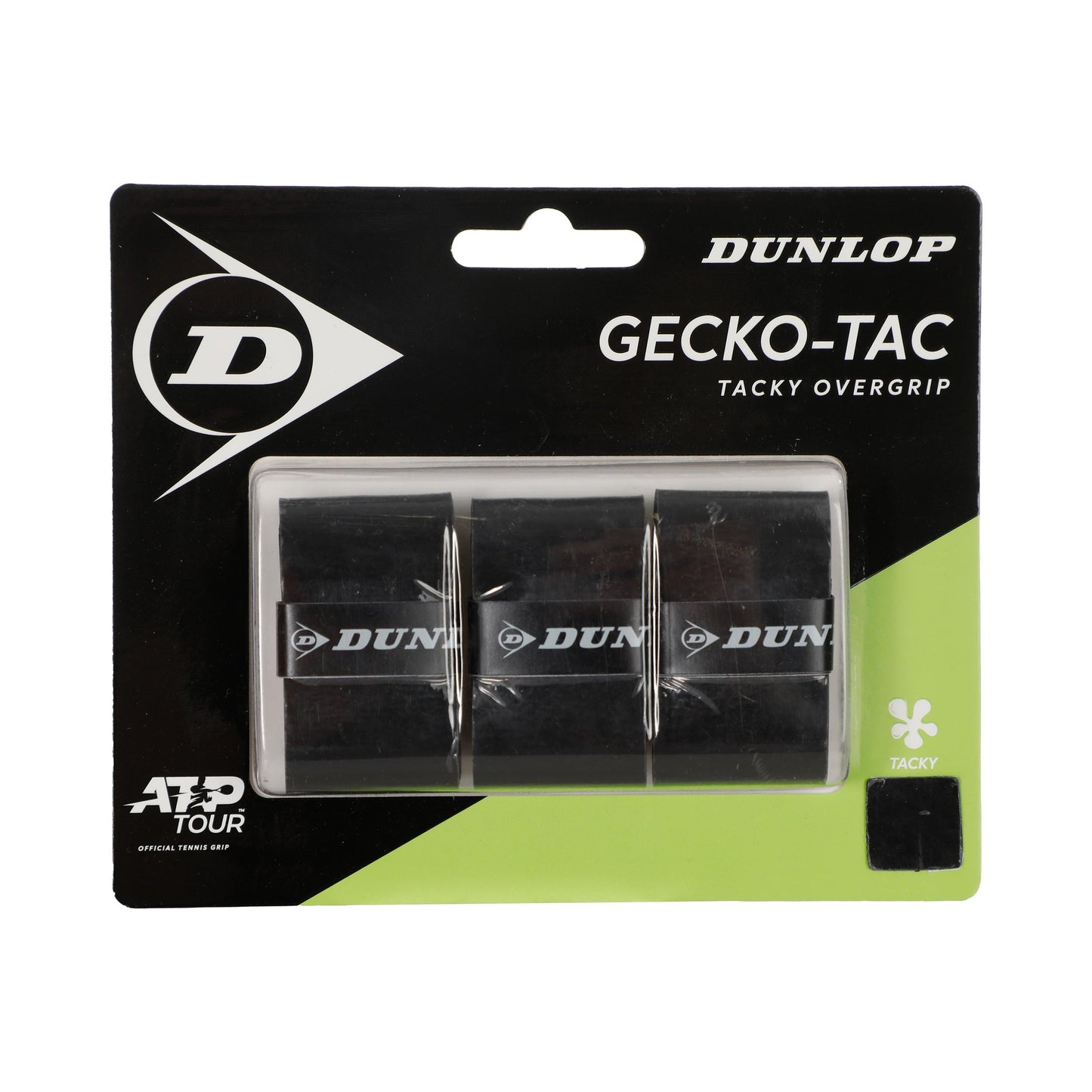 Dunlop Gecko-Tac Opakowanie 3 szt. - czarny Dunlop Gecko-Tac Opakowanie 3 szt. - czarny