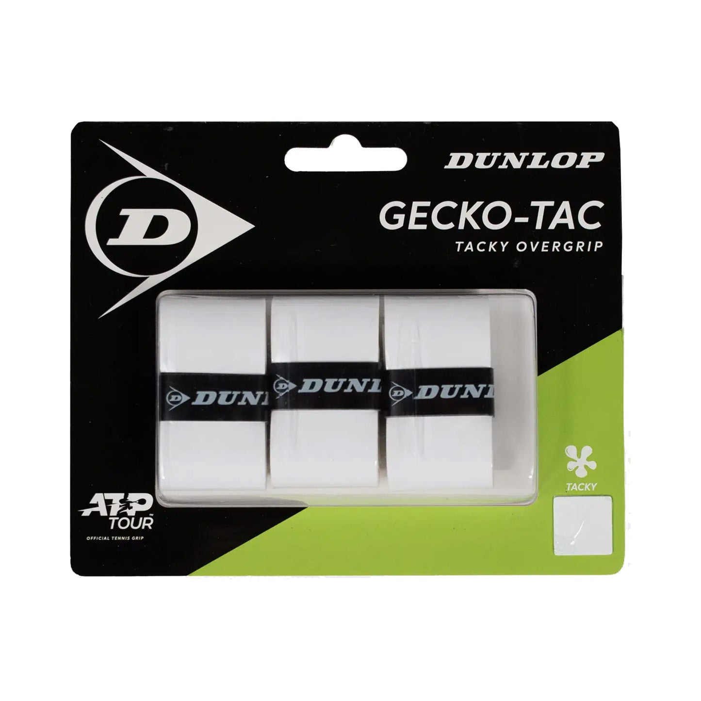 Dunlop Gecko-Tac Opakowanie 3 szt. - biały Dunlop Gecko-Tac Opakowanie 3 szt. - biały