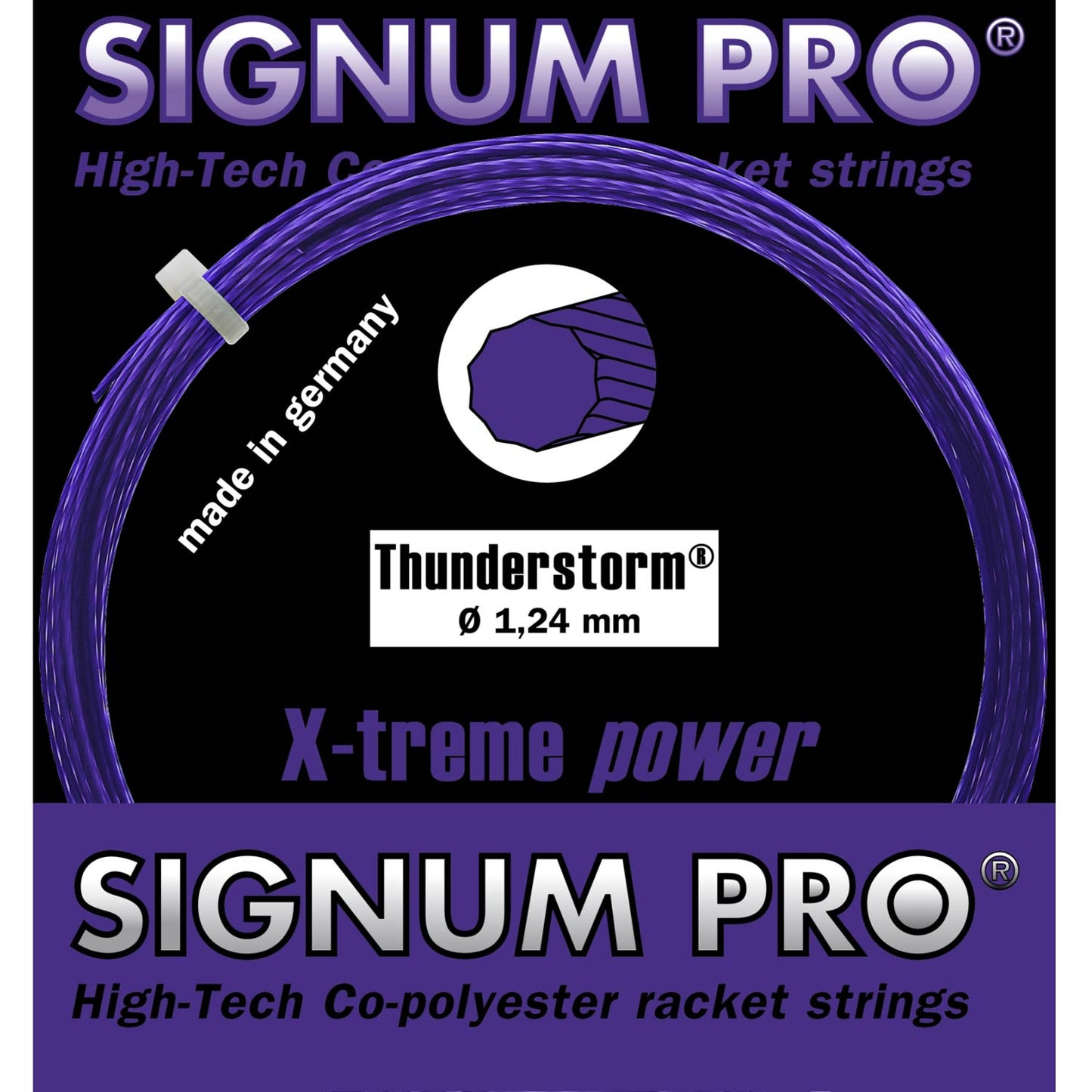 Signum Pro Thunderstorm Violett Zestaw Naciągów 12,2m-Fioletowy Signum Pro Thunderstorm Violett Zestaw Naciągów 12,2m-Fioletowy