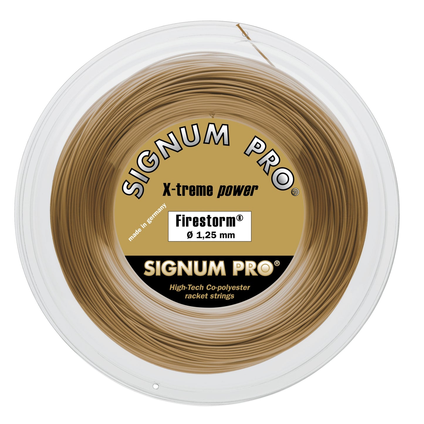 Signum Pro Firestorm Metallic Szpula Do Naciągów 200m-Złoto Signum Pro Firestorm Metallic Szpula Do Naciągów 200m-Złoto