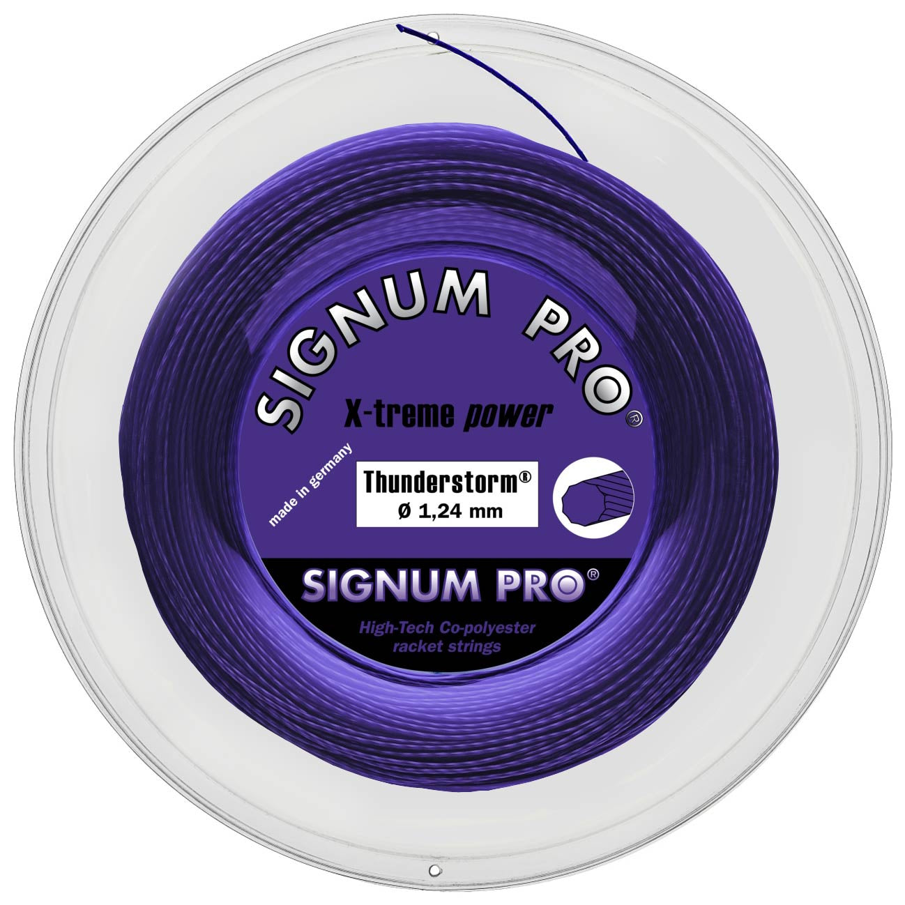 Signum Pro Thunderstorm Violett Szpula Do Naciągów 120m-Fioletowy Signum Pro Thunderstorm Violett Szpula Do Naciągów 120m-Fioletowy