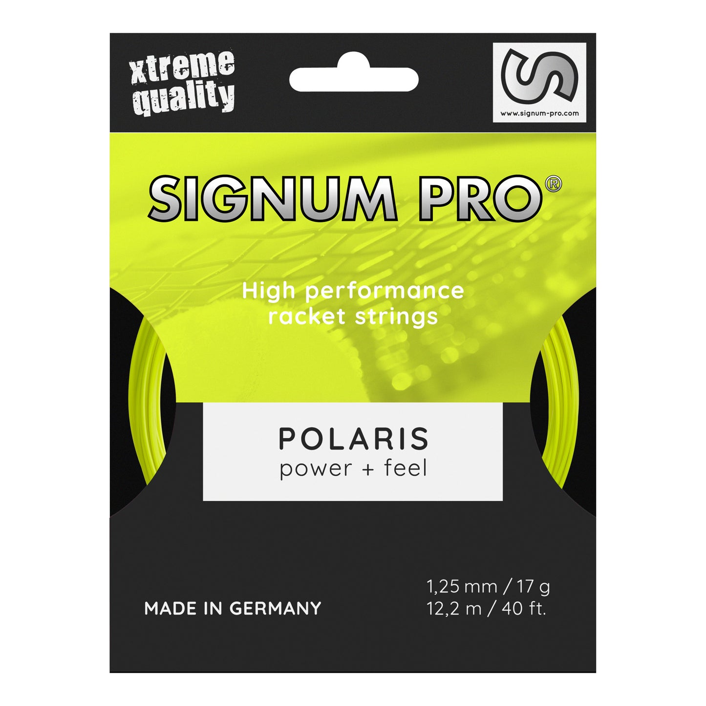 Signum Pro Polaris Zestaw Naciągów 12m-Żółty Signum Pro Polaris Zestaw Naciągów 12m-Żółty