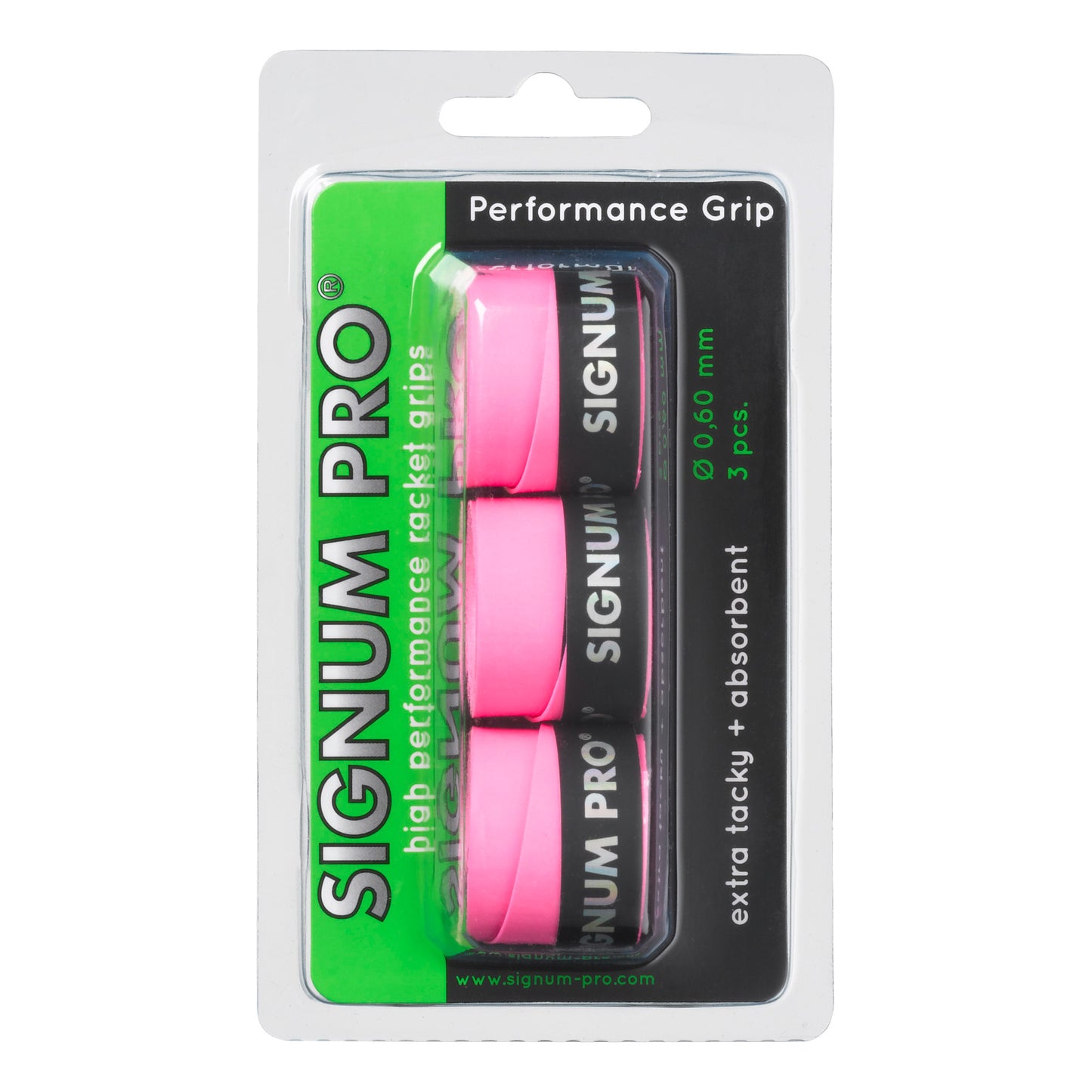 Signum Pro Performance Grip Opakowanie 3 szt. - różowy Signum Pro Performance Grip Opakowanie 3 szt. - różowy