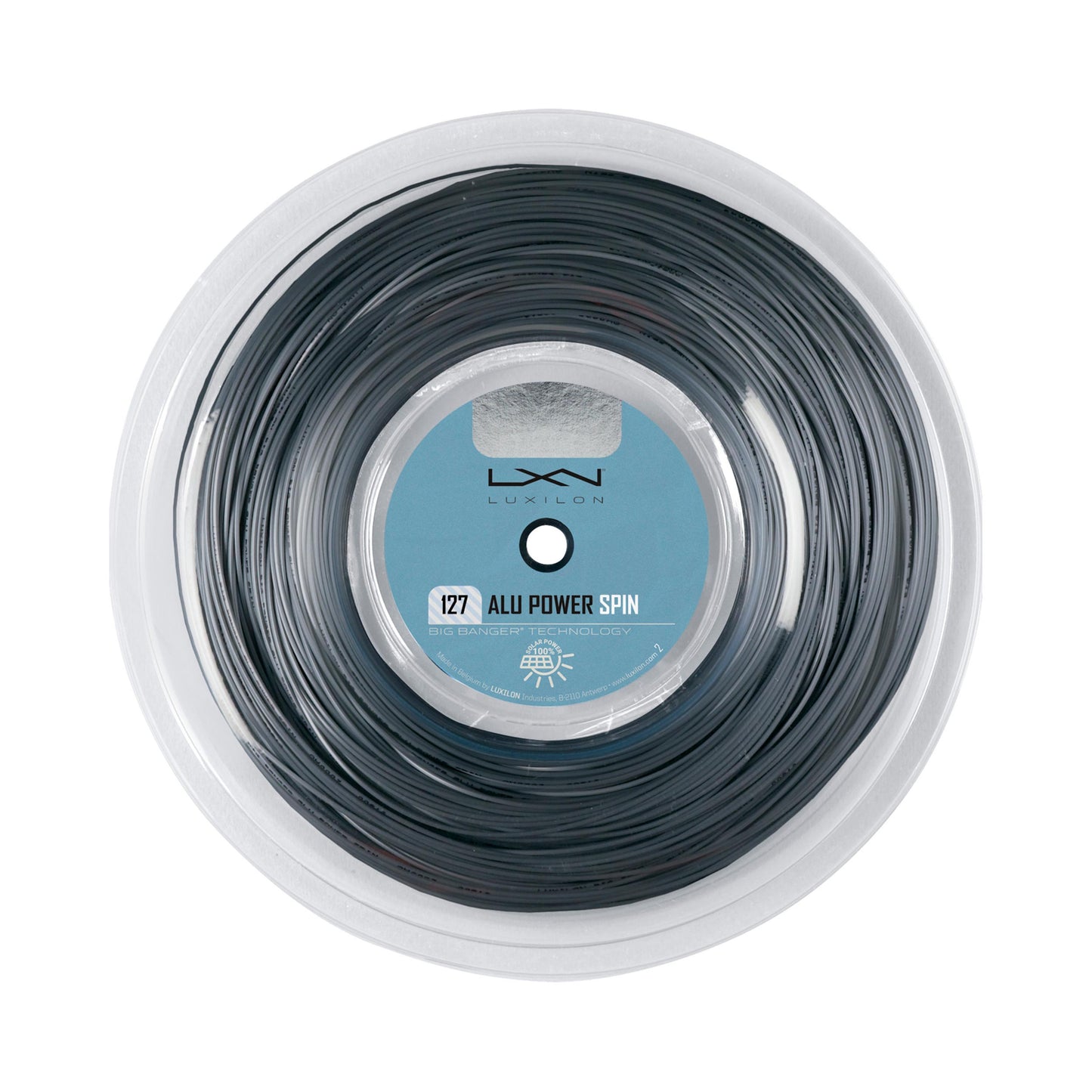 Luxilon Alu Power Spin Szpula Do Naciągów 220m-Srebrny Luxilon Alu Power Spin Szpula Do Naciągów 220m-Srebrny