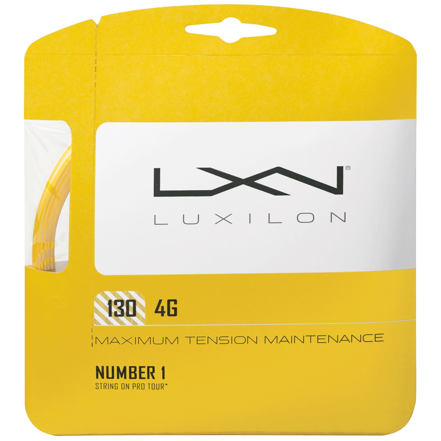 Luxilon 4G Zestaw Naciągów 12,2m-Żółty Luxilon 4G Zestaw Naciągów 12,2m-Żółty