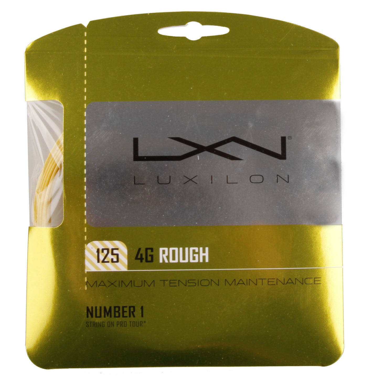 Luxilon 4G Rough Zestaw Naciągów 12,2m-Złoto Luxilon 4G Rough Zestaw Naciągów 12,2m-Złoto