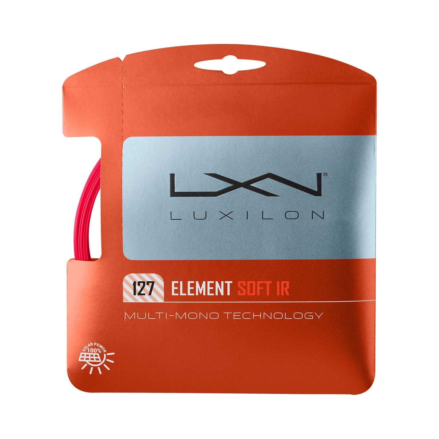 Luxilon Element IR Soft Zestaw Naciągów 12,2m-Czerwony Luxilon Element IR Soft Zestaw Naciągów 12,2m-Czerwony