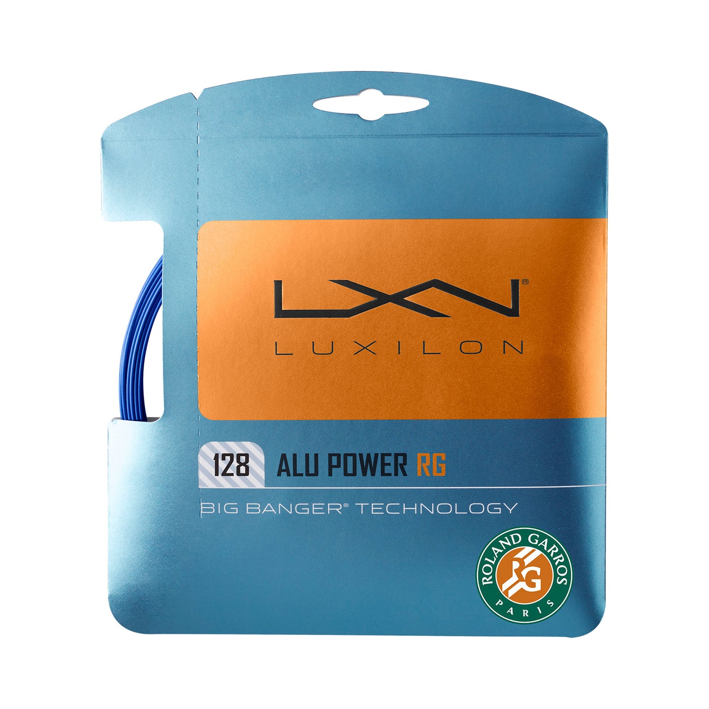Luxilon Alu Power Roland Garros Zestaw Naciągów 12,2m-Niebieski Luxilon Alu Power Roland Garros Zestaw Naciągów 12,2m-Niebieski