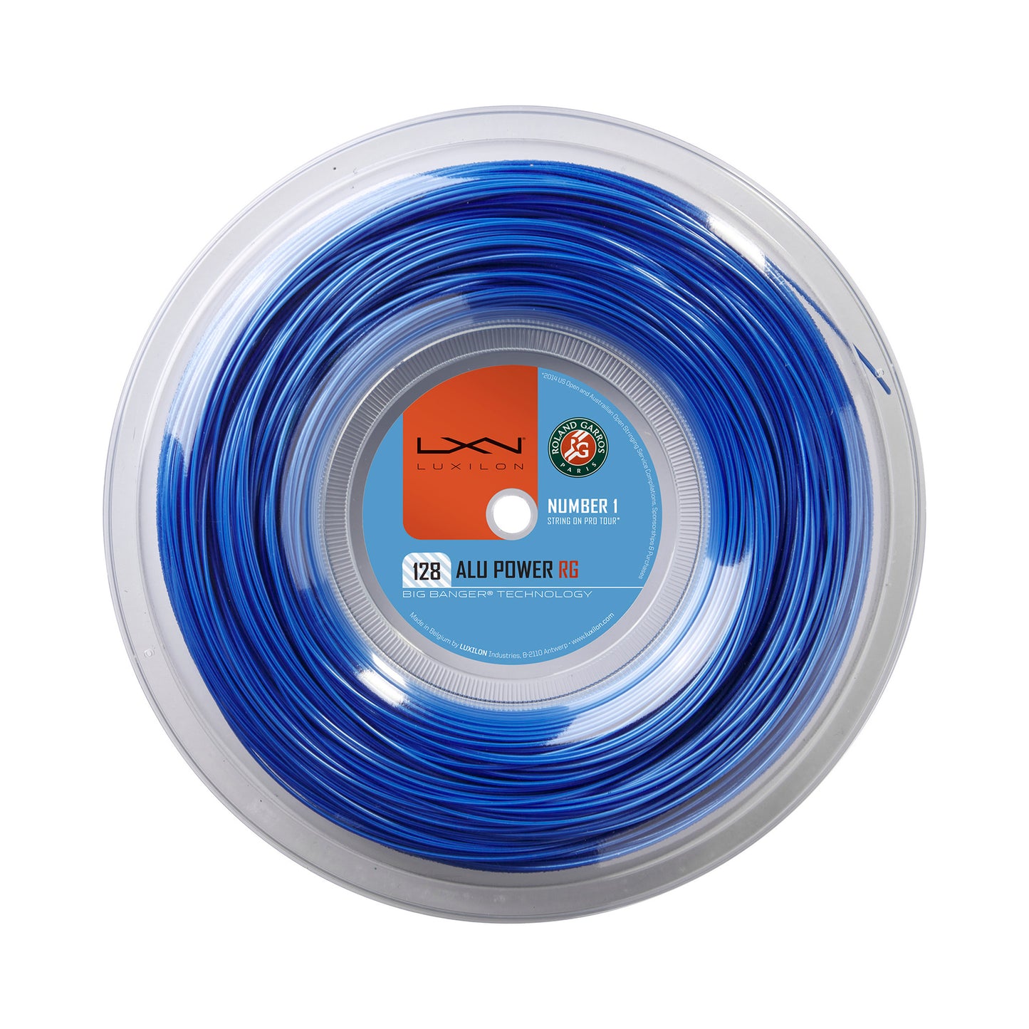 Luxilon Alu Power Roland Garros Szpula Do Naciągów 12,2m-Niebieski Luxilon Alu Power Roland Garros Szpula Do Naciągów 12,2m-Niebieski