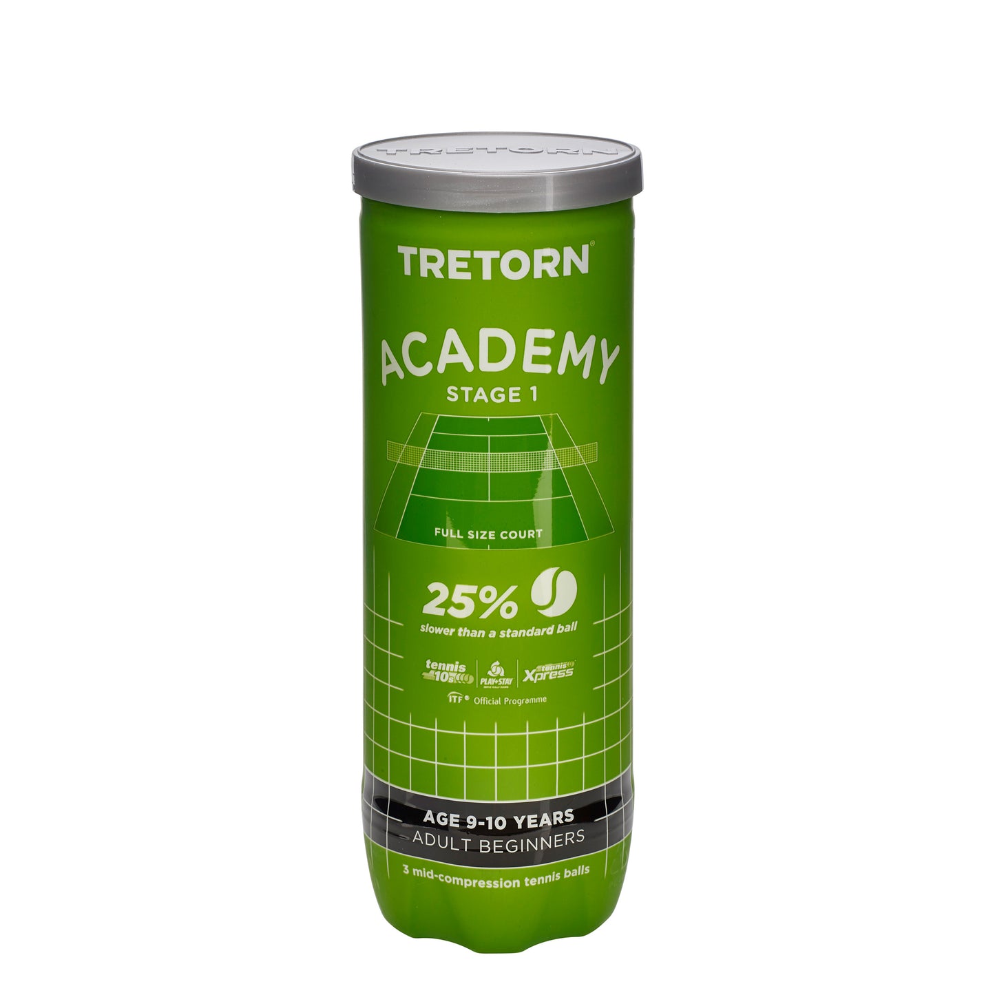 Tretorn Academy Green Puszka 3 Szt. Tretorn Academy Green Puszka 3 Szt.