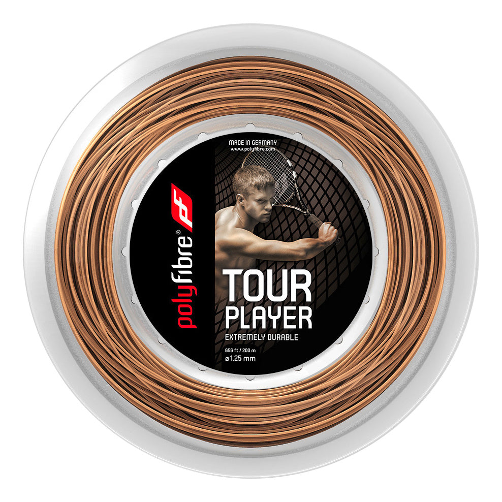 Polyfibre Tour Player Szpula Do Naciągów 200m-Nude Polyfibre Tour Player Szpula Do Naciągów 200m-Nude