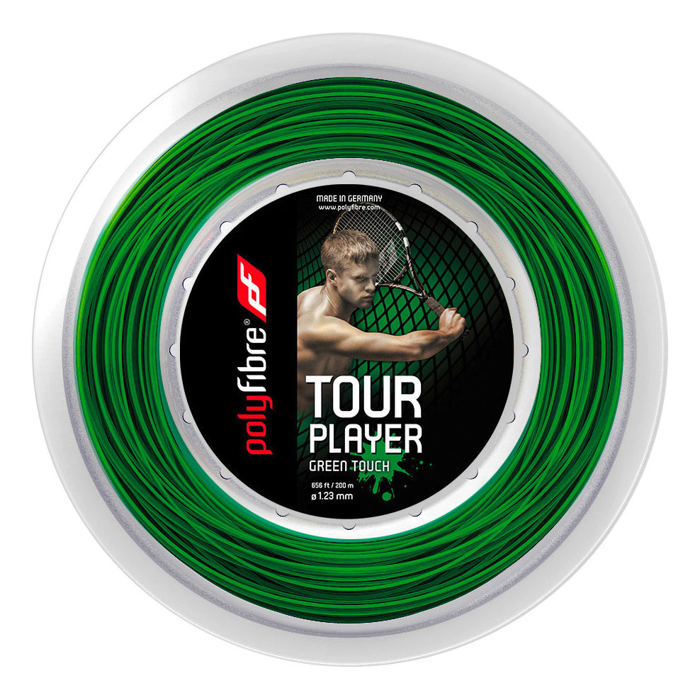 Polyfibre Tour Player Touch Szpula Do Naciągów 200m-Zieleń Polyfibre Tour Player Touch Szpula Do Naciągów 200m-Zieleń