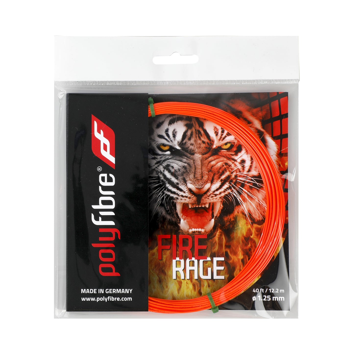 Polyfibre Fire Rage Zestaw Naciągów 12,2m-Pomarańczowy Polyfibre Fire Rage Zestaw Naciągów 12,2m-Pomarańczowy