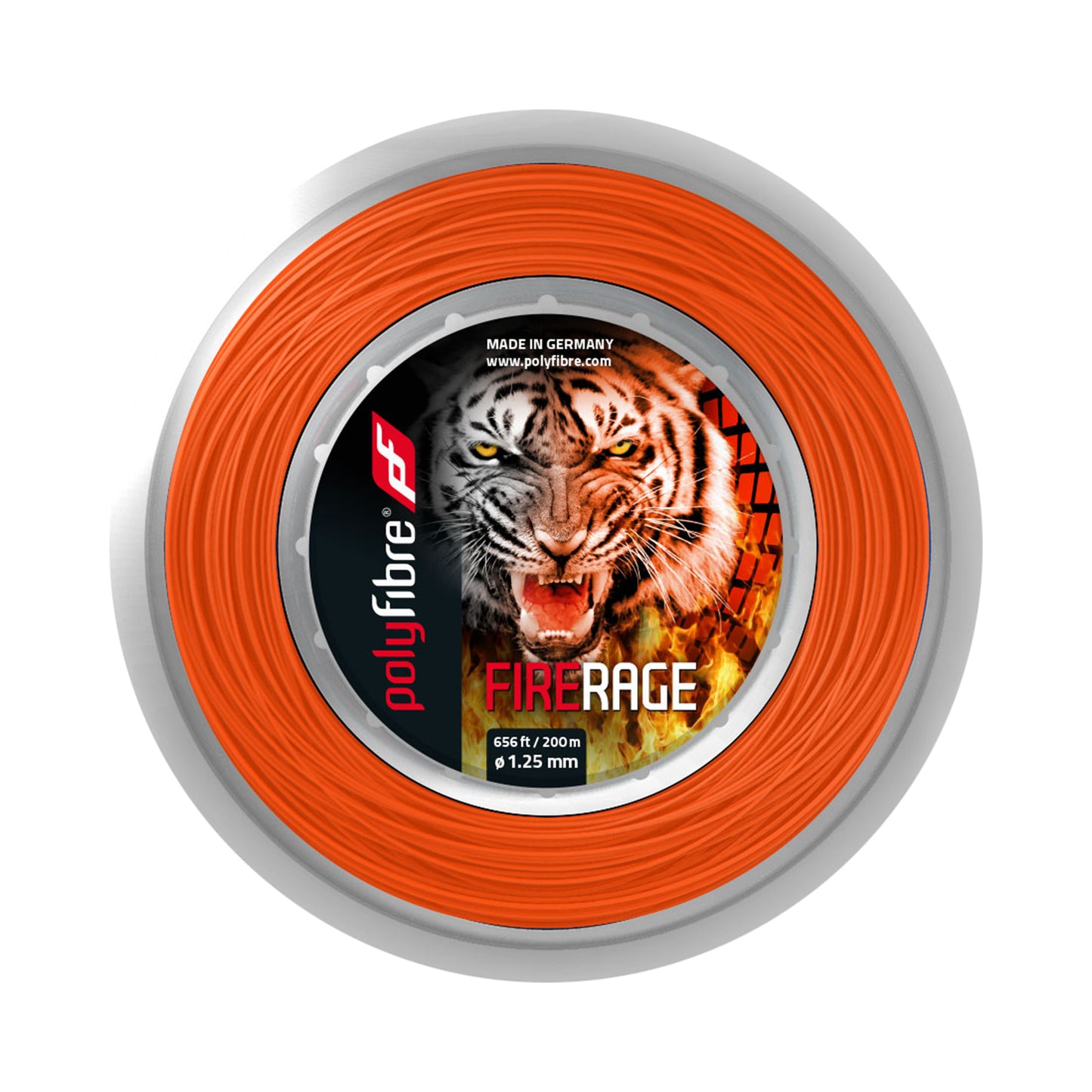 Polyfibre Fire Rage 200m Szpula Do Naciągów-Czerwony Polyfibre Fire Rage 200m Szpula Do Naciągów-Czerwony