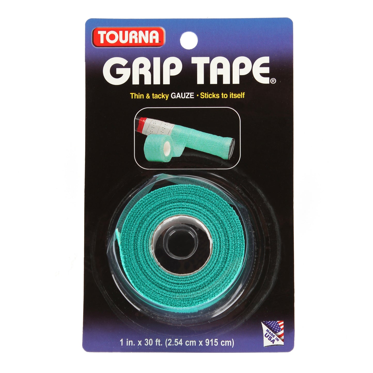 Tourna Grip Tape Opakowanie 1 Szt.-Zieleń Tourna Grip Tape Opakowanie 1 Szt.-Zieleń