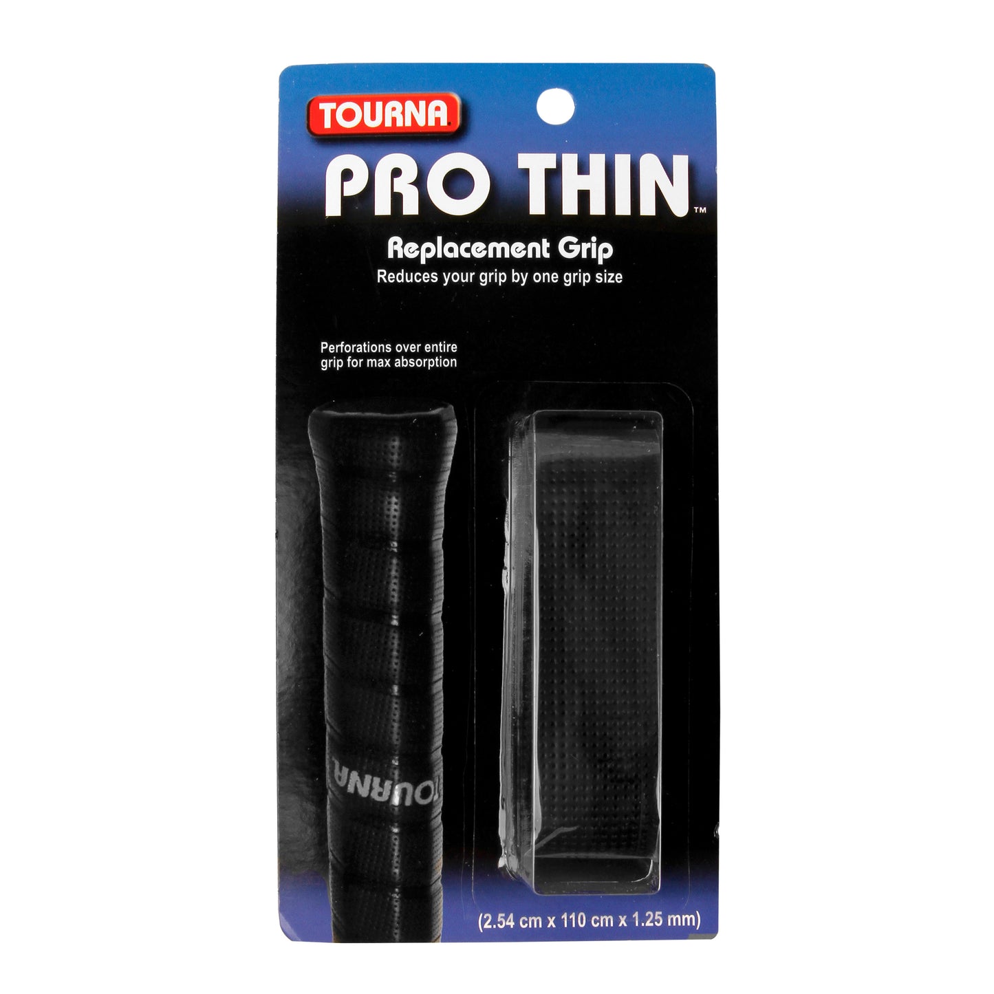 Tourna Pro Thin Grip Opakowanie 1 Szt.-Czarny Tourna Pro Thin Grip Opakowanie 1 Szt.-Czarny