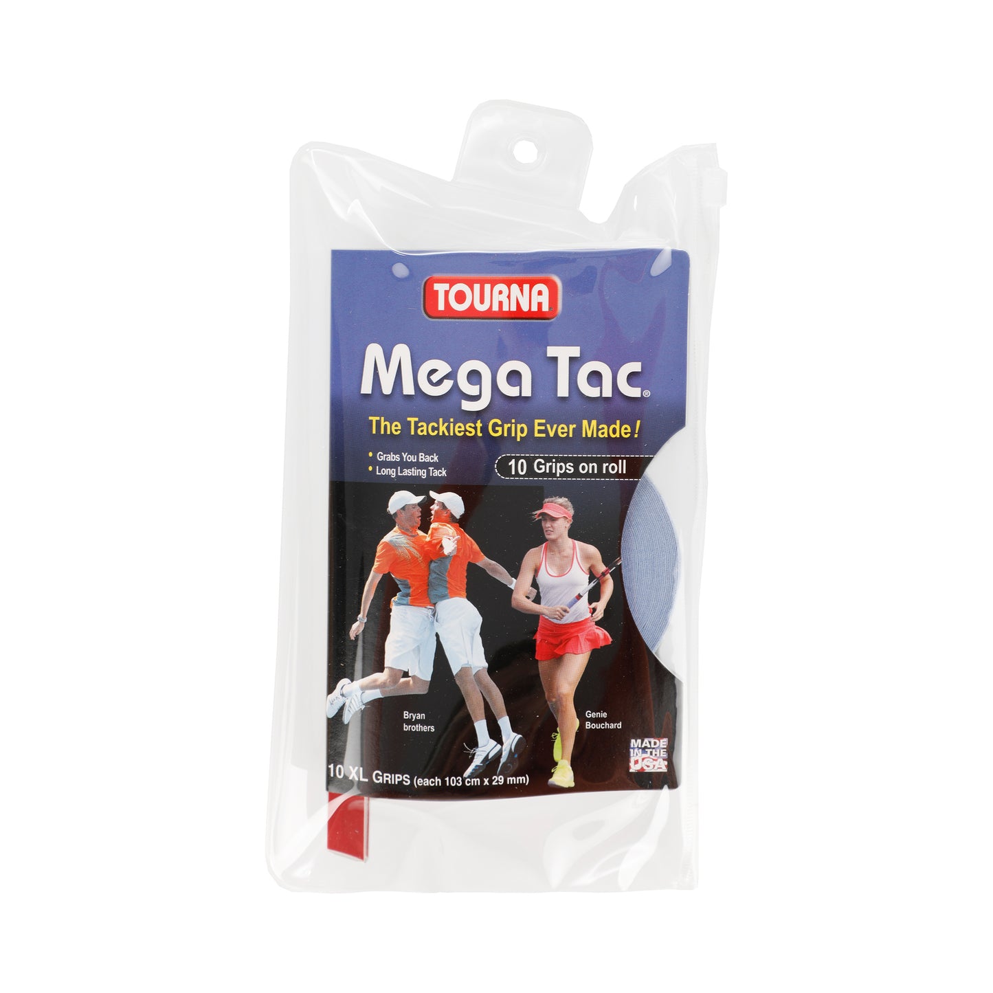 Tourna Mega Tac Opakowanie 10 Szt.-Niebieski Tourna Mega Tac Opakowanie 10 Szt.-Niebieski
