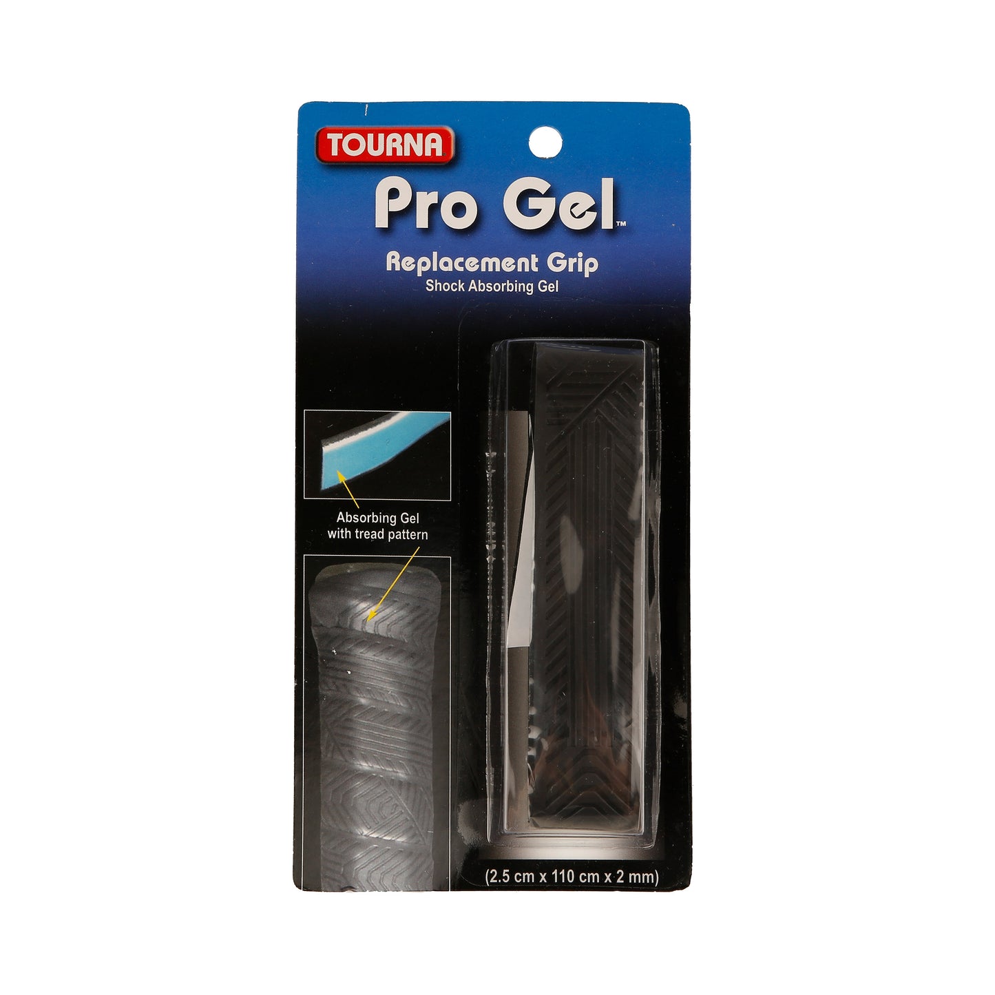 Tourna Pro Gel Opakowanie 1 Szt.-Czarny Tourna Pro Gel Opakowanie 1 Szt.-Czarny