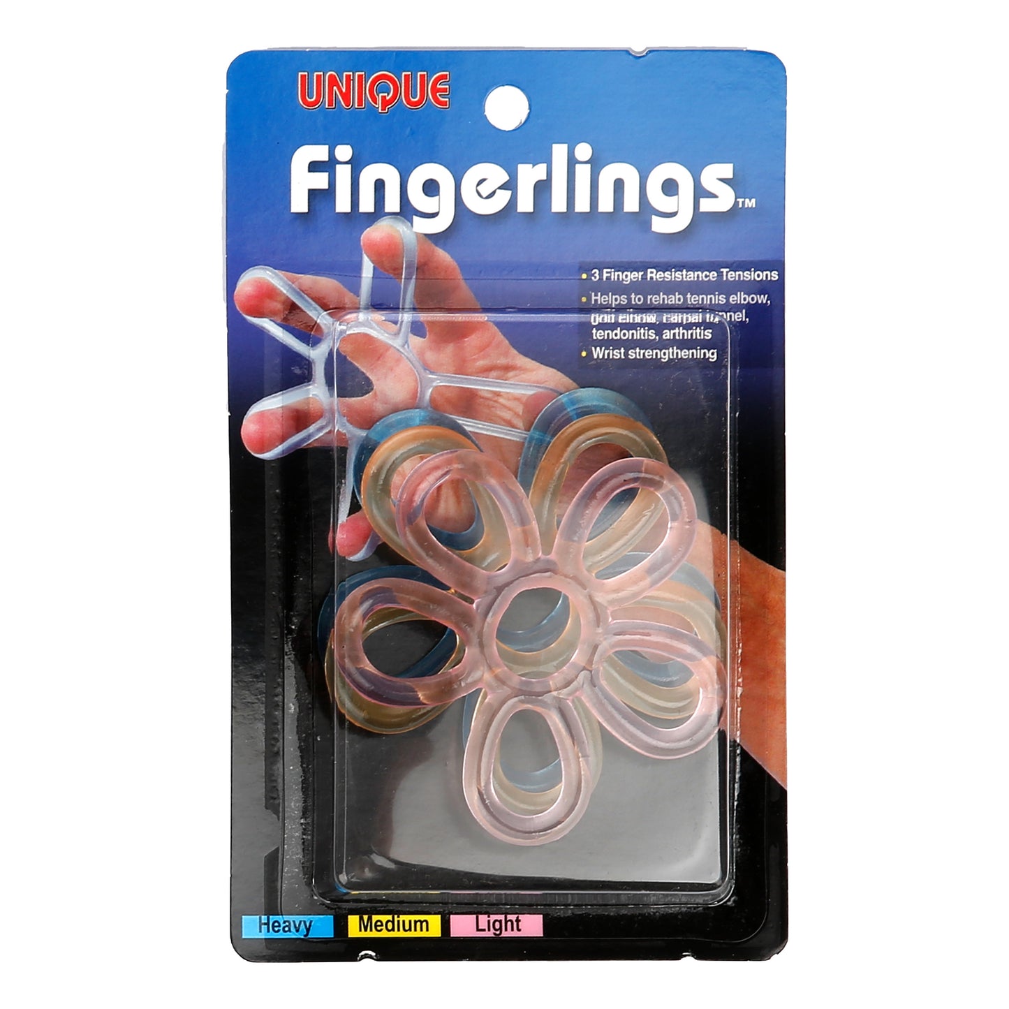 Tourna Fingerlings Bandaż Opakowanie 3 Szt.-Czarny Tourna Fingerlings Bandaż Opakowanie 3 Szt.-Czarny