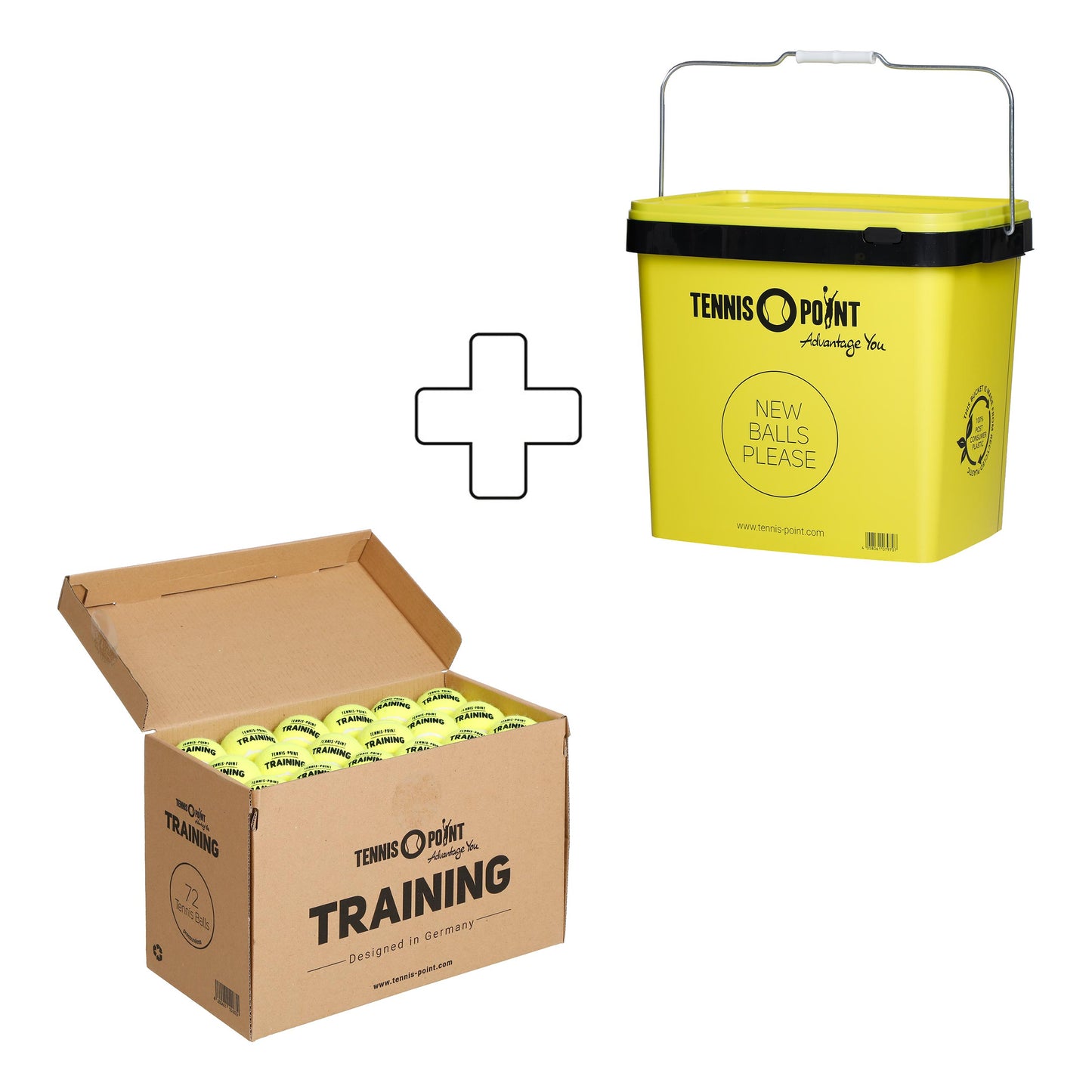 Tennis-Point Worek 72 szt. Training Tennis-Point Worek 72 szt. Training
