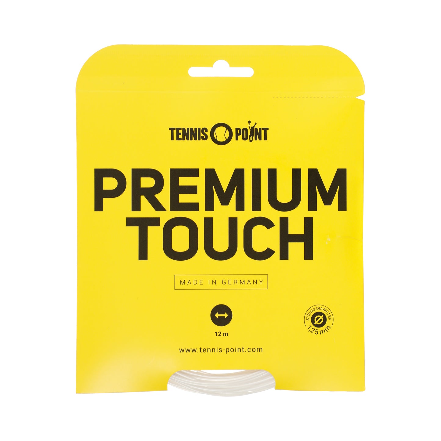 Tennis-Point Premium Touch Zestaw Naciągów 12m-Biały Tennis-Point Premium Touch Zestaw Naciągów 12m-Biały