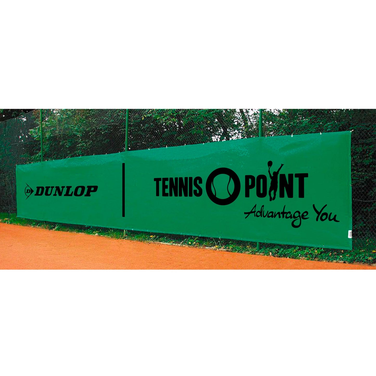Tennis-Point Dunlop 12x2m OSŁONA-Zieleń Tennis-Point Dunlop 12x2m OSŁONA-Zieleń