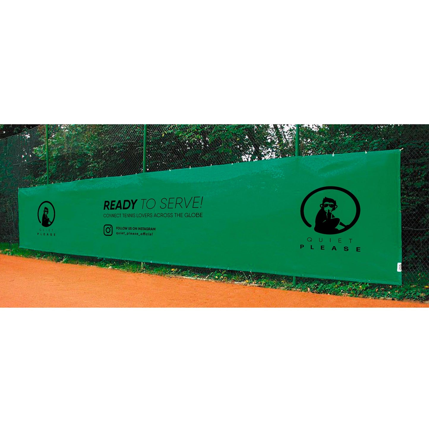 Tennis-Point Quiet Please 12x2m OSŁONA-Zieleń Tennis-Point Quiet Please 12x2m OSŁONA-Zieleń
