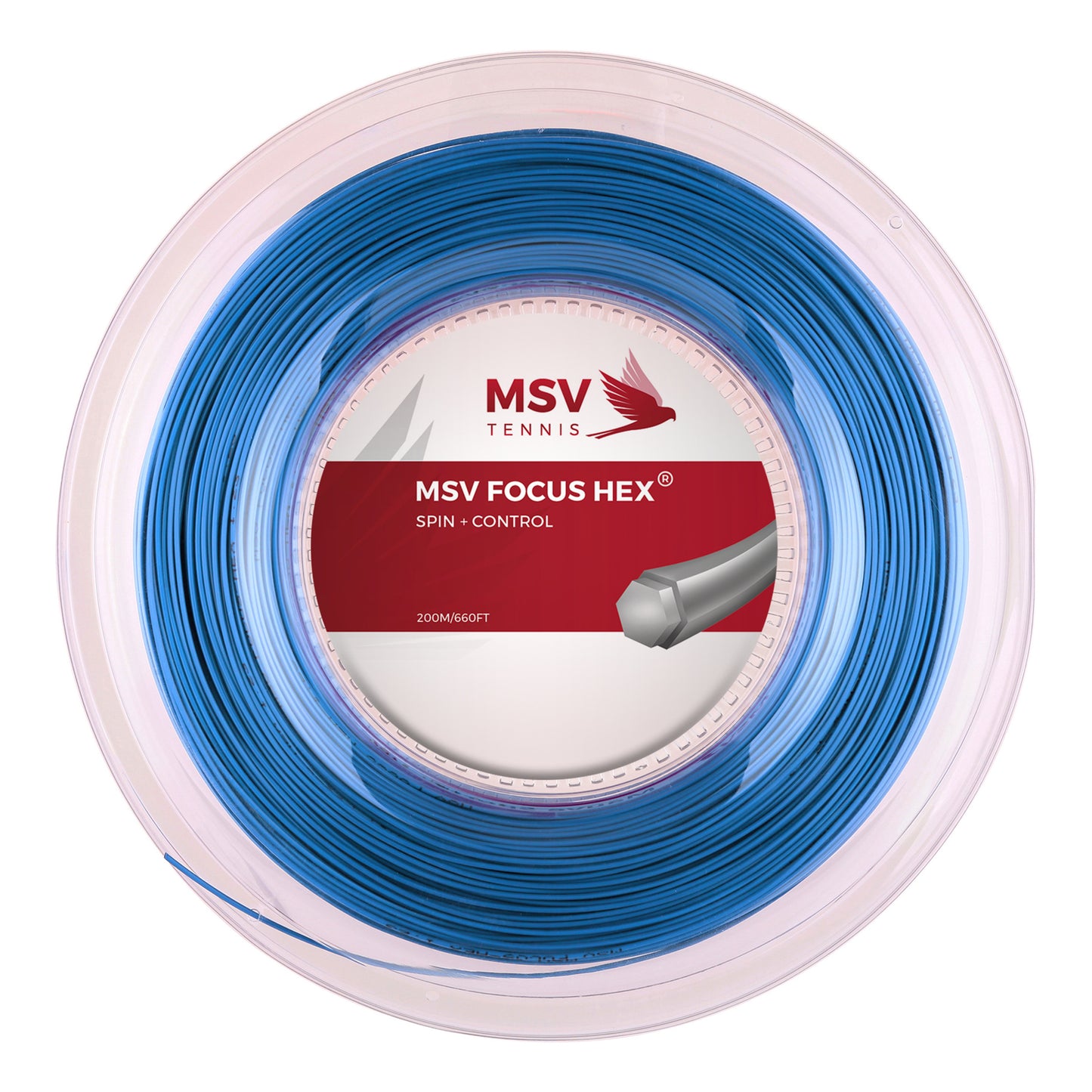 MSV Focus-HEX Szpula Do Naciągów 200m-Niebieski MSV Focus-HEX Szpula Do Naciągów 200m-Niebieski