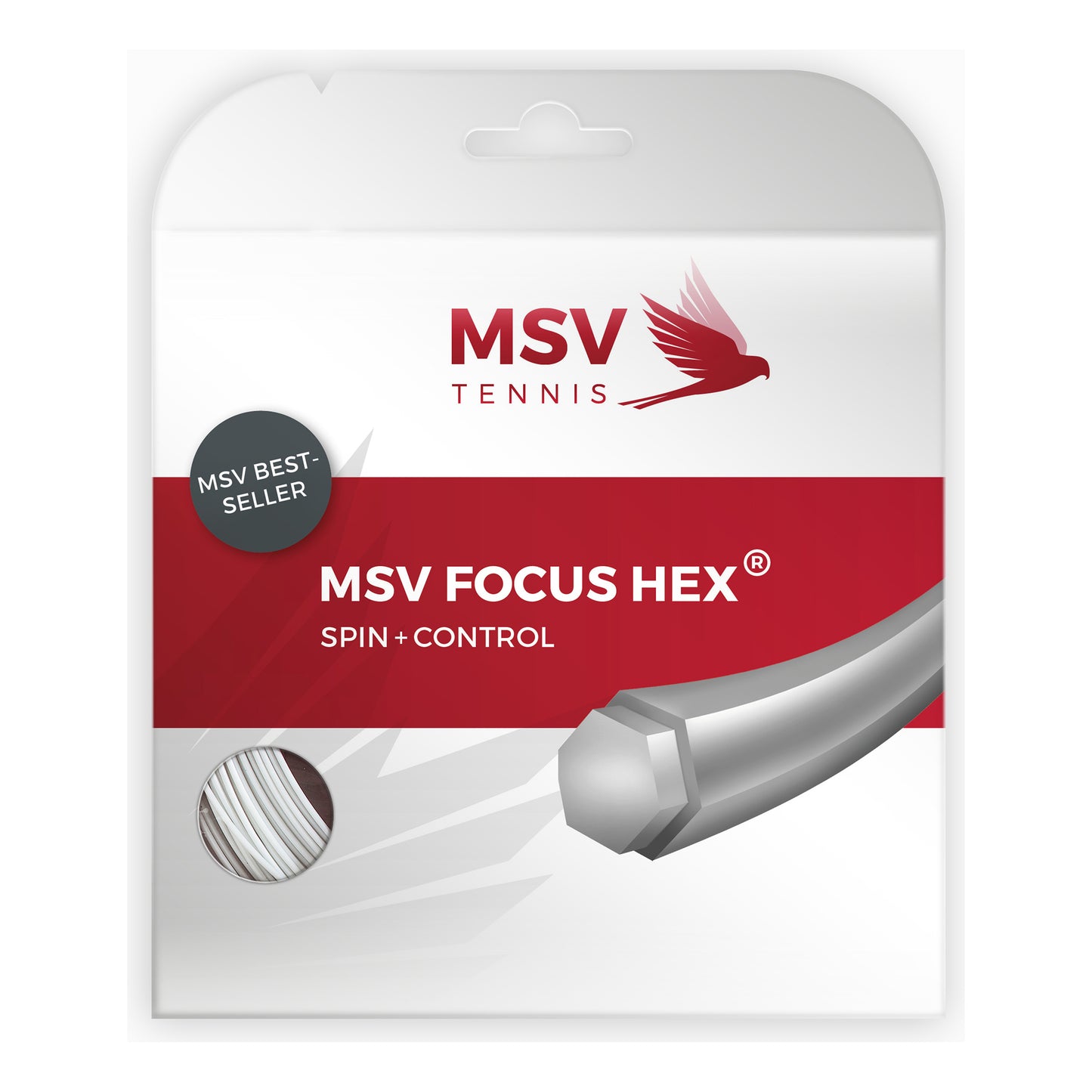 MSV Focus-HEX Zestaw Naciągów 12m-Biały MSV Focus-HEX Zestaw Naciągów 12m-Biały