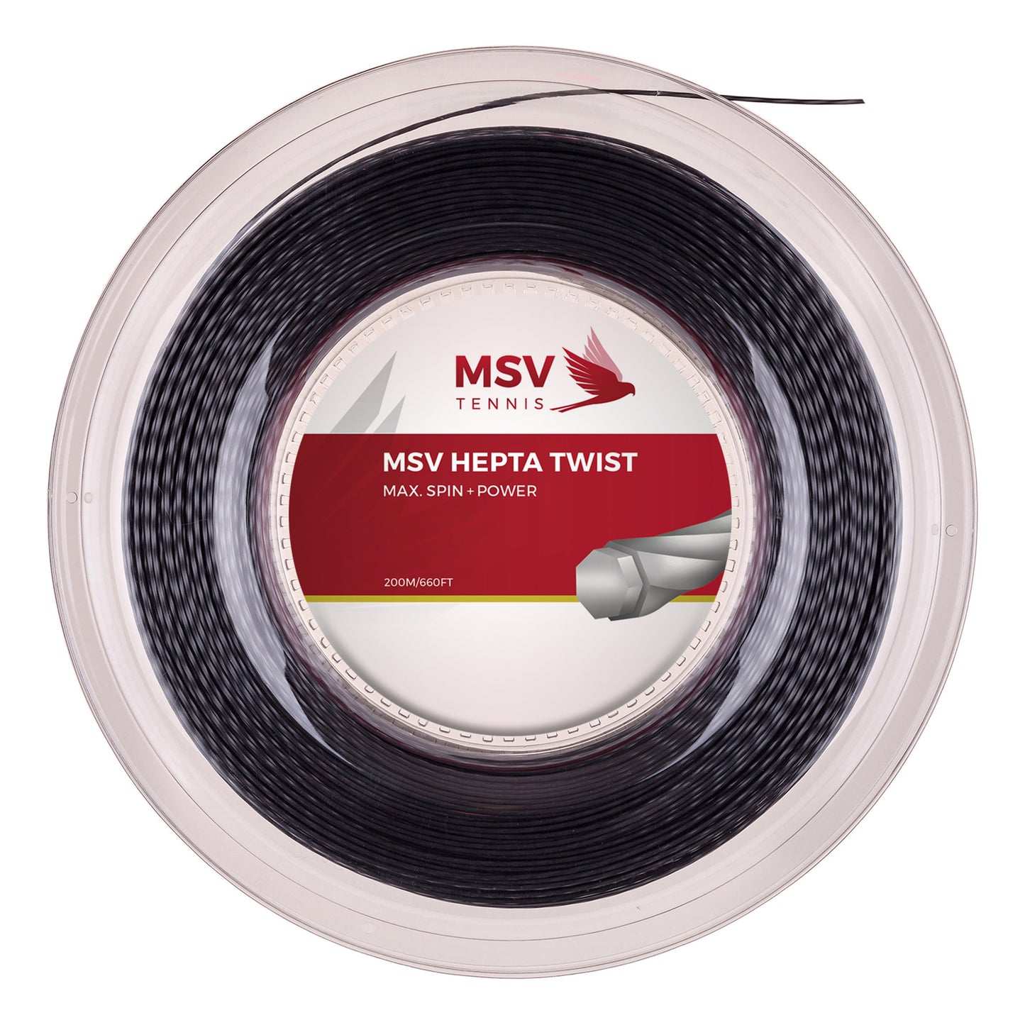 MSV Hepta-Twist Szpula Do Naciągów 200m-Antracyt MSV Hepta-Twist Szpula Do Naciągów 200m-Antracyt