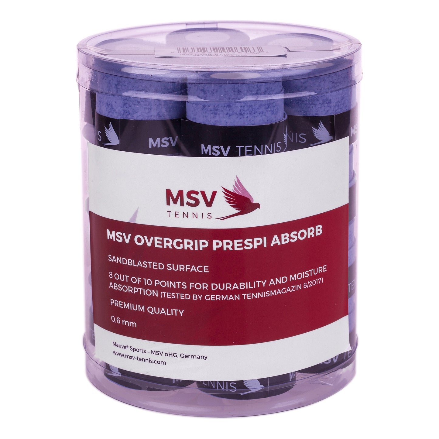 MSV Overgrip Prespi Opakowanie 24 Szt.-Jasnoniebieski MSV Overgrip Prespi Opakowanie 24 Szt.-Jasnoniebieski