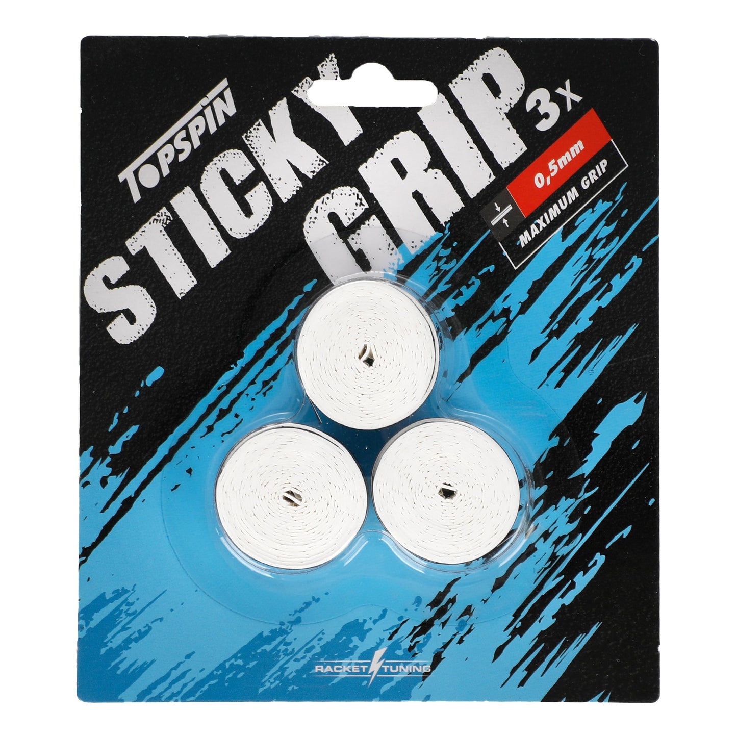 Topspin Sticky Grip Opakowanie 3 Szt.-Biały Topspin Sticky Grip Opakowanie 3 Szt.-Biały