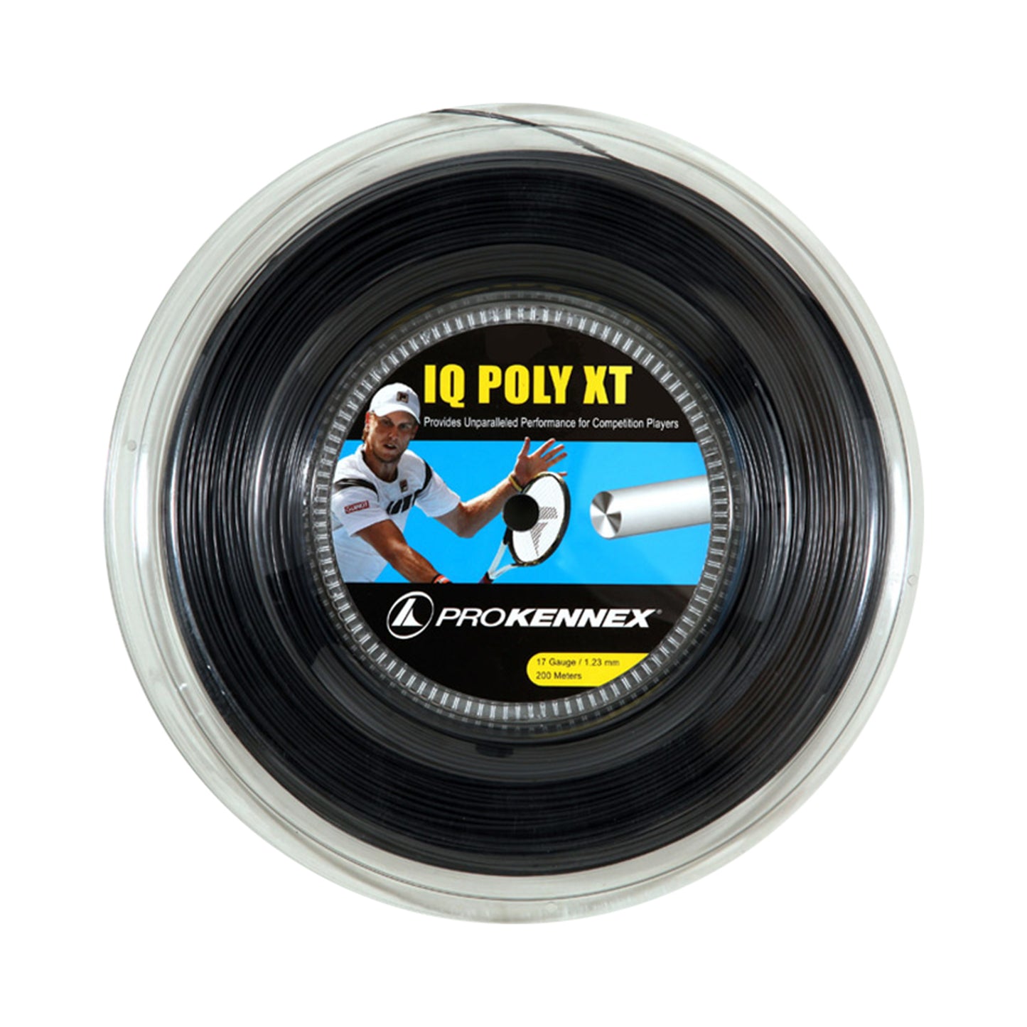 PROKENNEX Iq Poly Xt Szpula Do Naciągów-Czarny PROKENNEX Iq Poly Xt Szpula Do Naciągów-Czarny