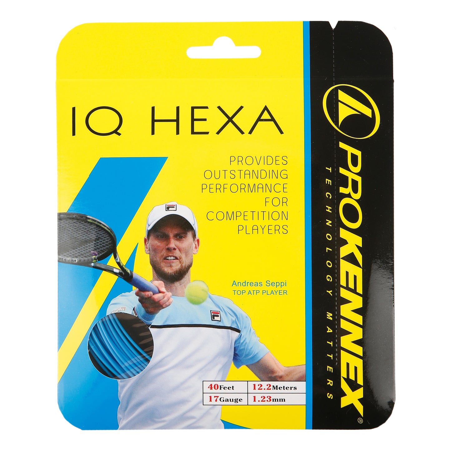 PROKENNEX IQ Hexa Zestaw Naciągów 12,2m-Niebieski PROKENNEX IQ Hexa Zestaw Naciągów 12,2m-Niebieski
