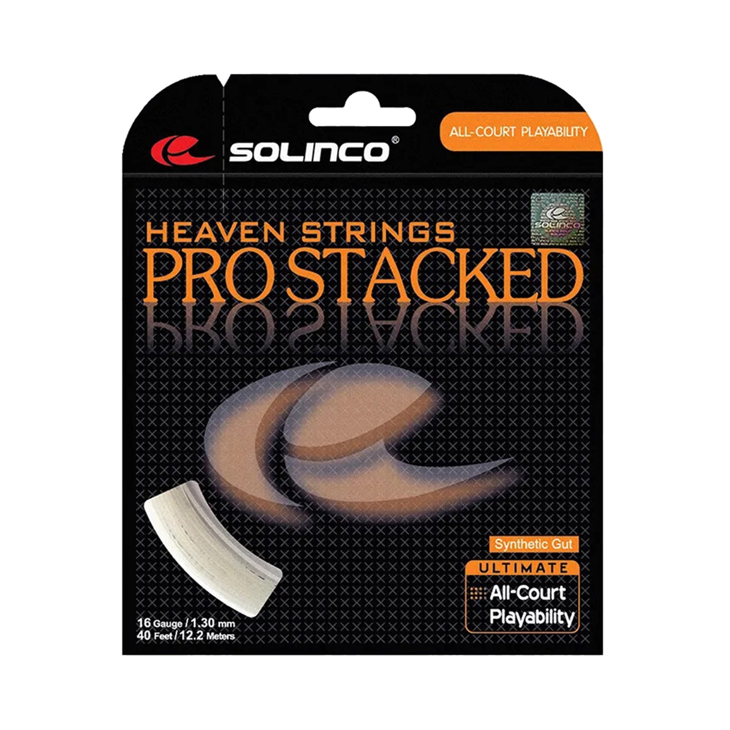 Solinco Pro-Stacked Zestaw Naciągów 12,2m-Biały Solinco Pro-Stacked Zestaw Naciągów 12,2m-Biały