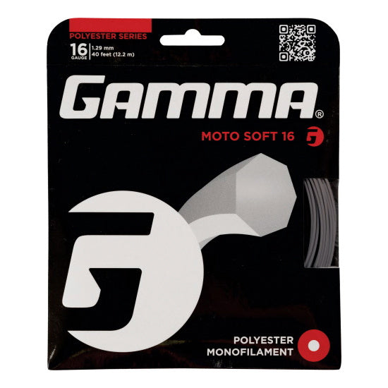 Gamma Moto Soft Charcoal Zestaw Naciągów 12,2m-Szary Gamma Moto Soft Charcoal Zestaw Naciągów 12,2m-Szary