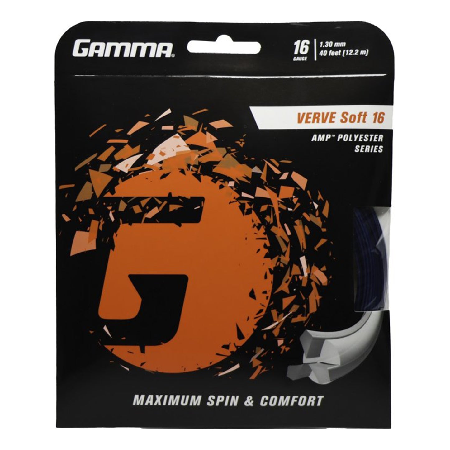 Gamma Verve Soft Zestaw Naciągów 12,2m-Czarny,Niebieski Gamma Verve Soft Zestaw Naciągów 12,2m-Czarny,Niebieski