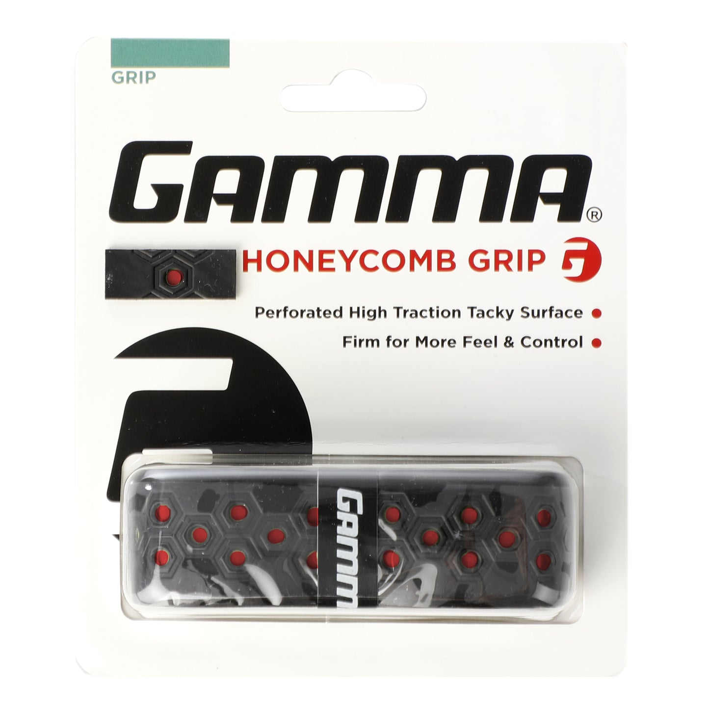 Gamma Honeycomb Cushion Grip Opakowanie 1 Szt.-Czarny,Czerwony Gamma Honeycomb Cushion Grip Opakowanie 1 Szt.-Czarny,Czerwony
